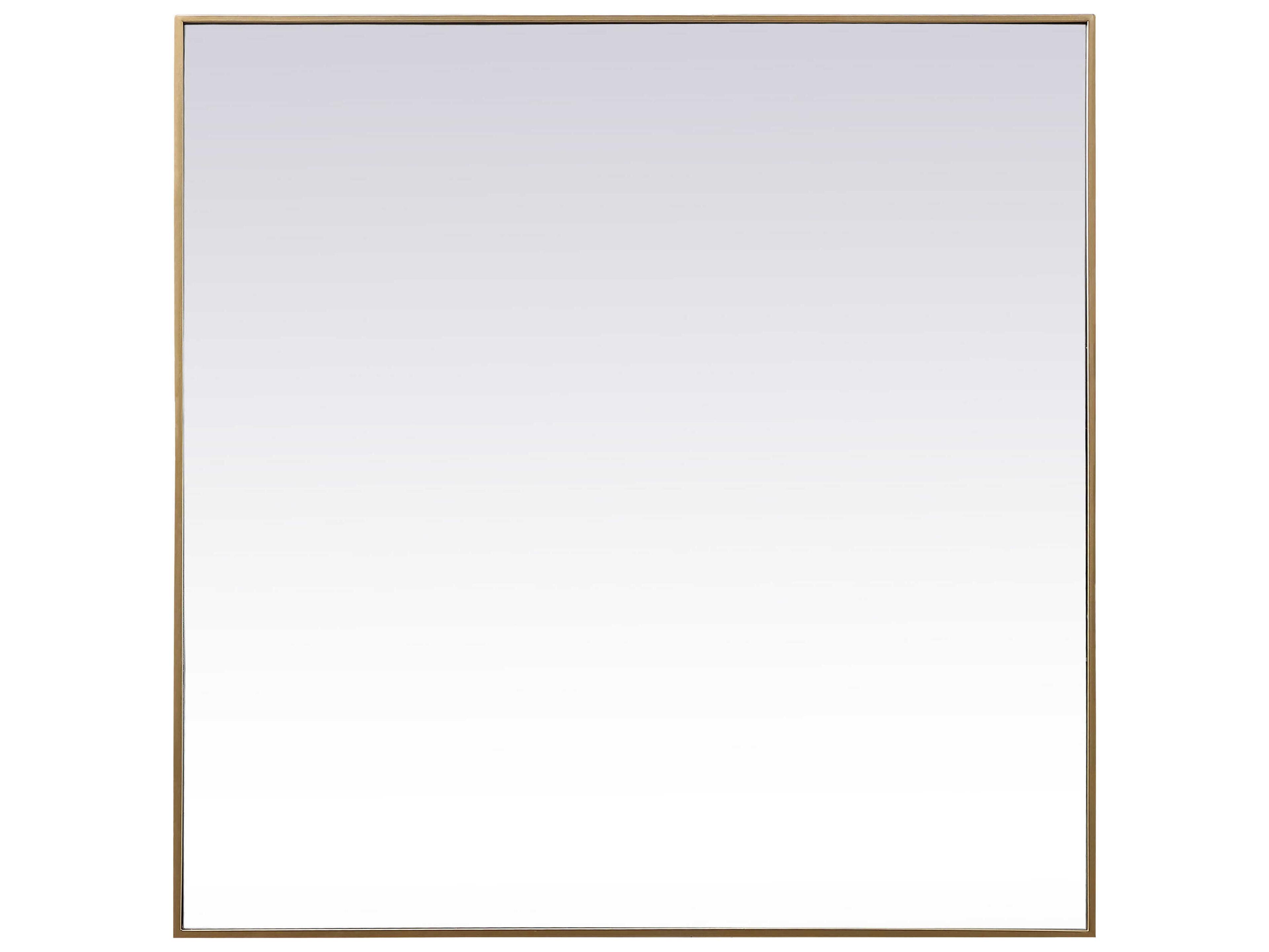 Elegant Lighting Eternity Square Wall Mirror