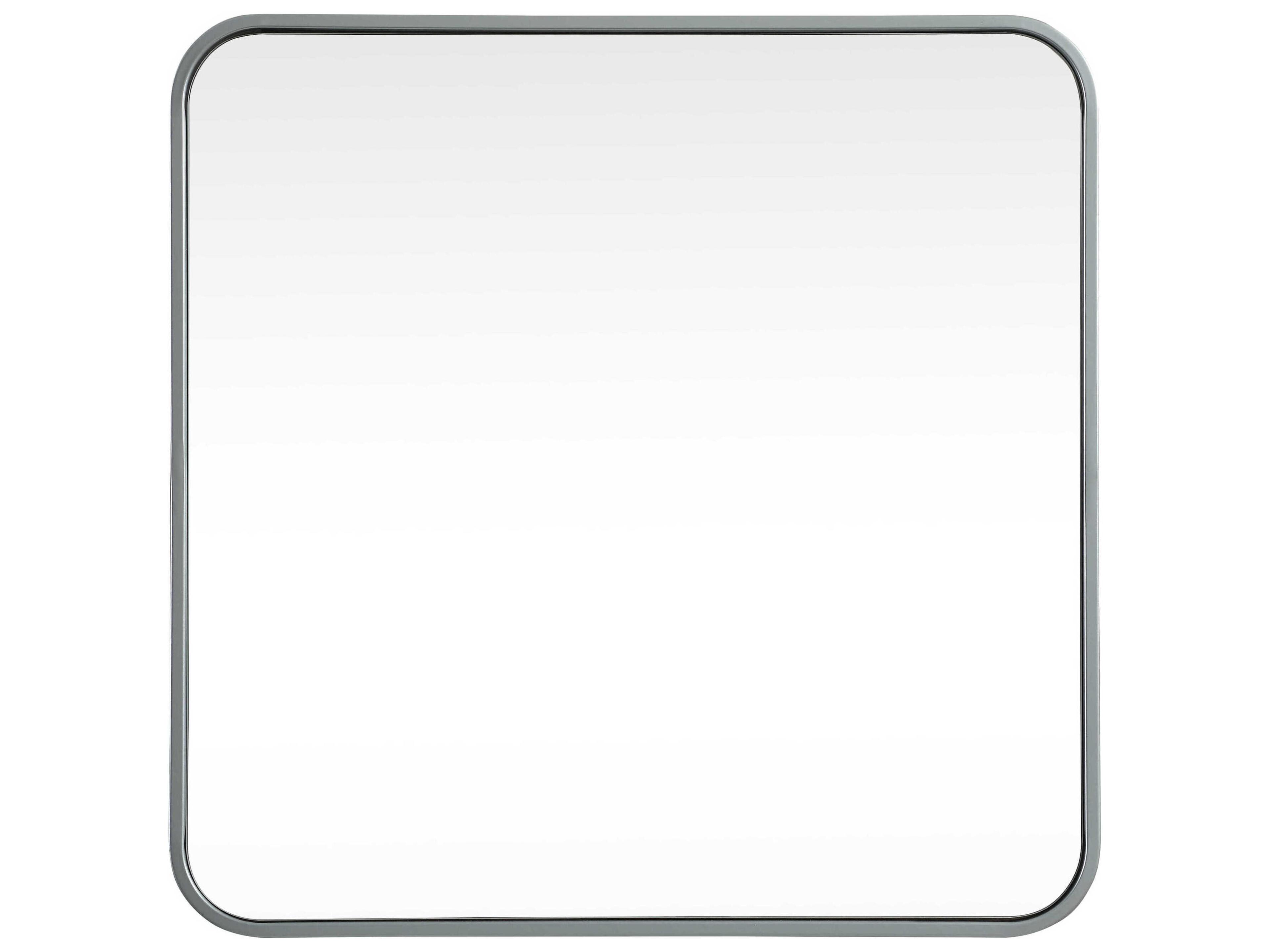 Elegant Lighting Evermore Square Wall Mirror