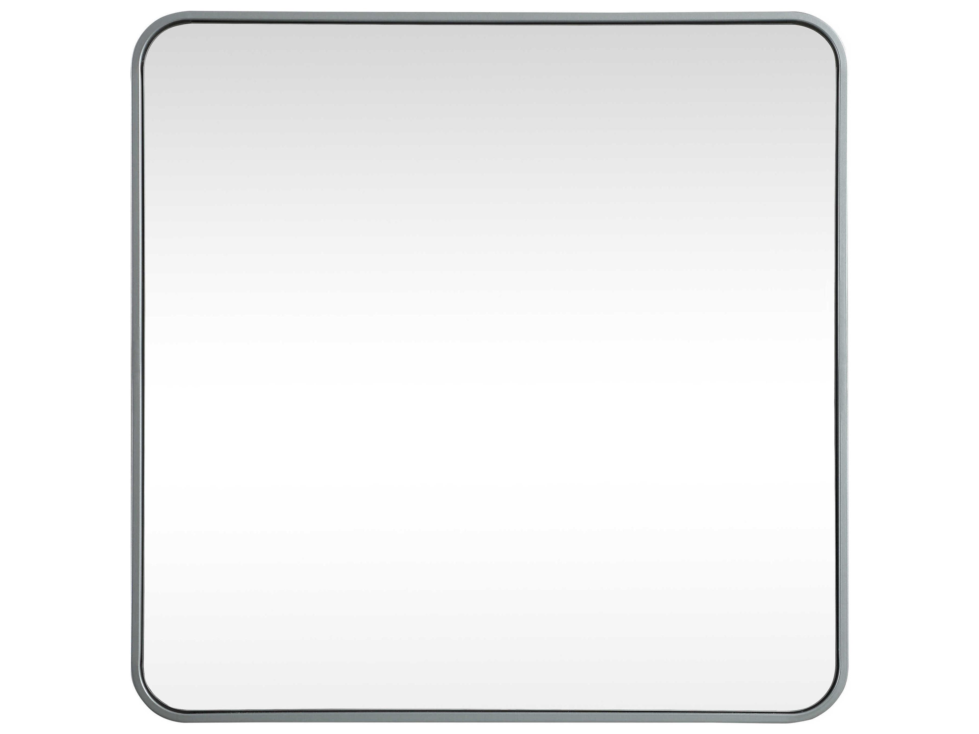 Elegant Lighting Evermore Square Wall Mirror