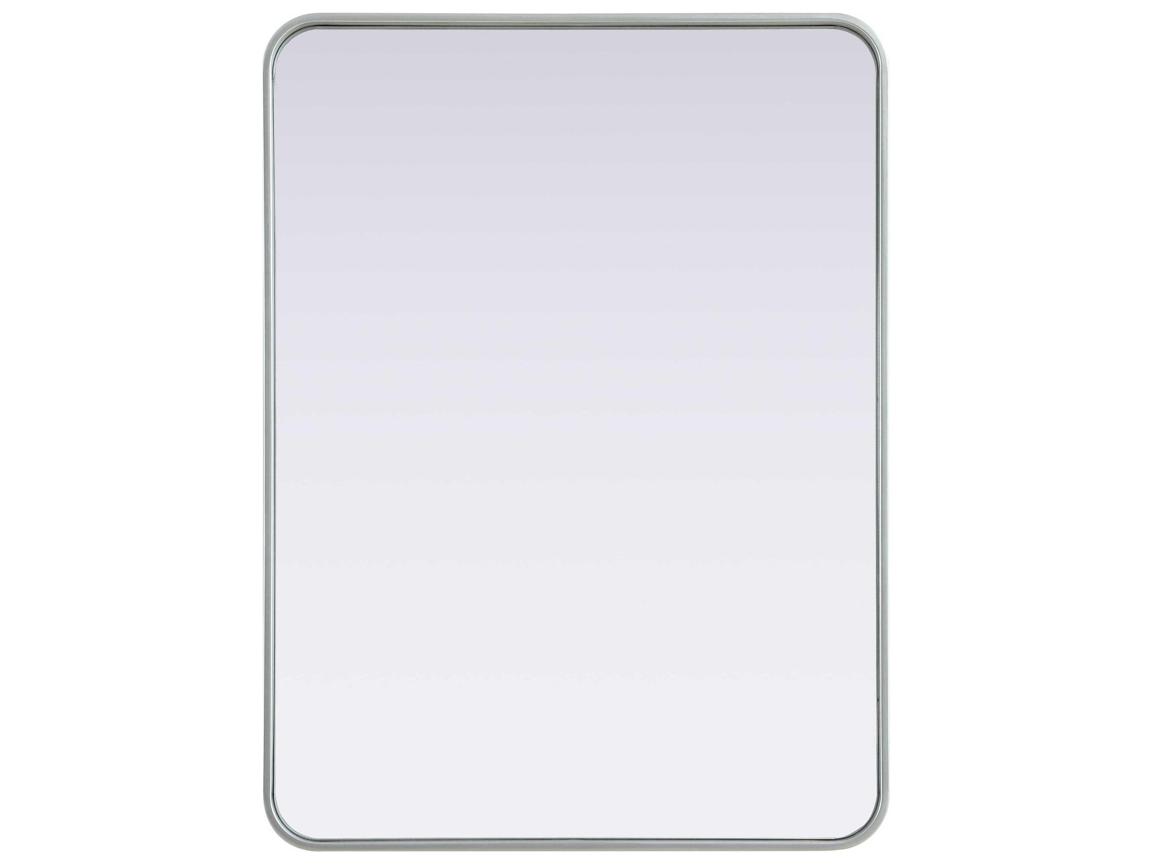Elegant Lighting Remy Silver Rectangular Wall Mirror