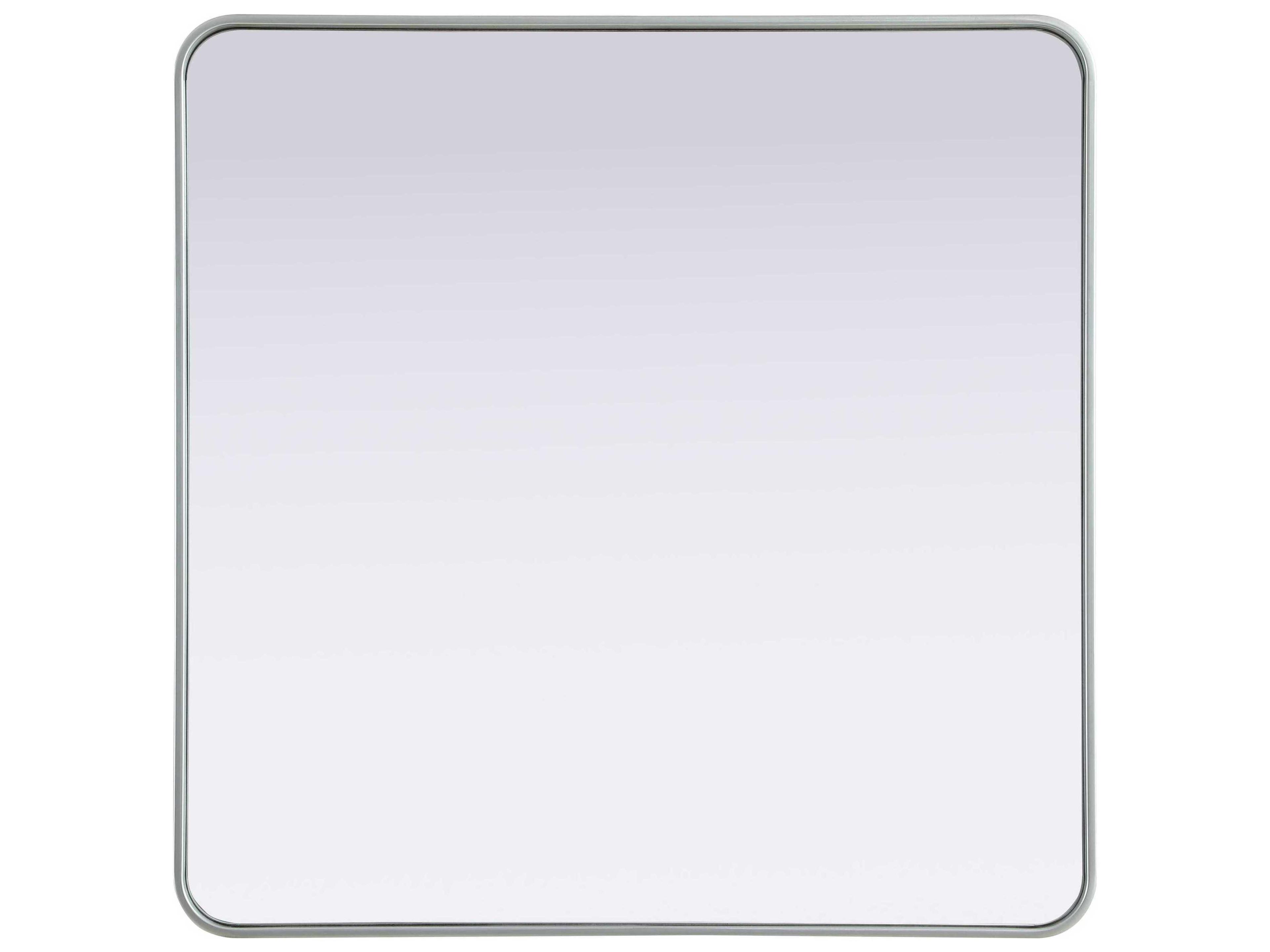 Elegant Lighting Remy Silver Square Wall Mirror