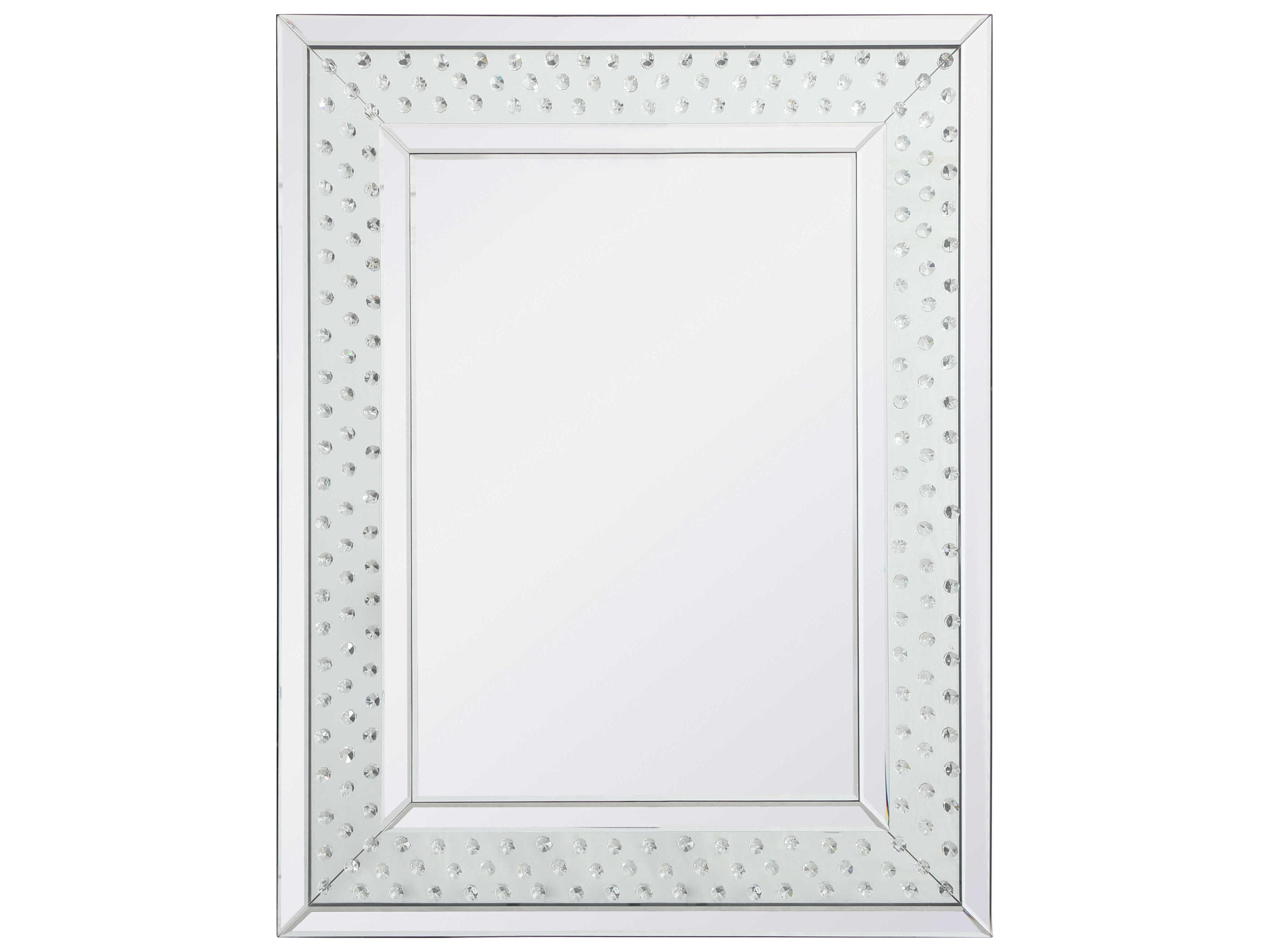 Elegant Lighting Sparkle Rectangular Wall Mirror