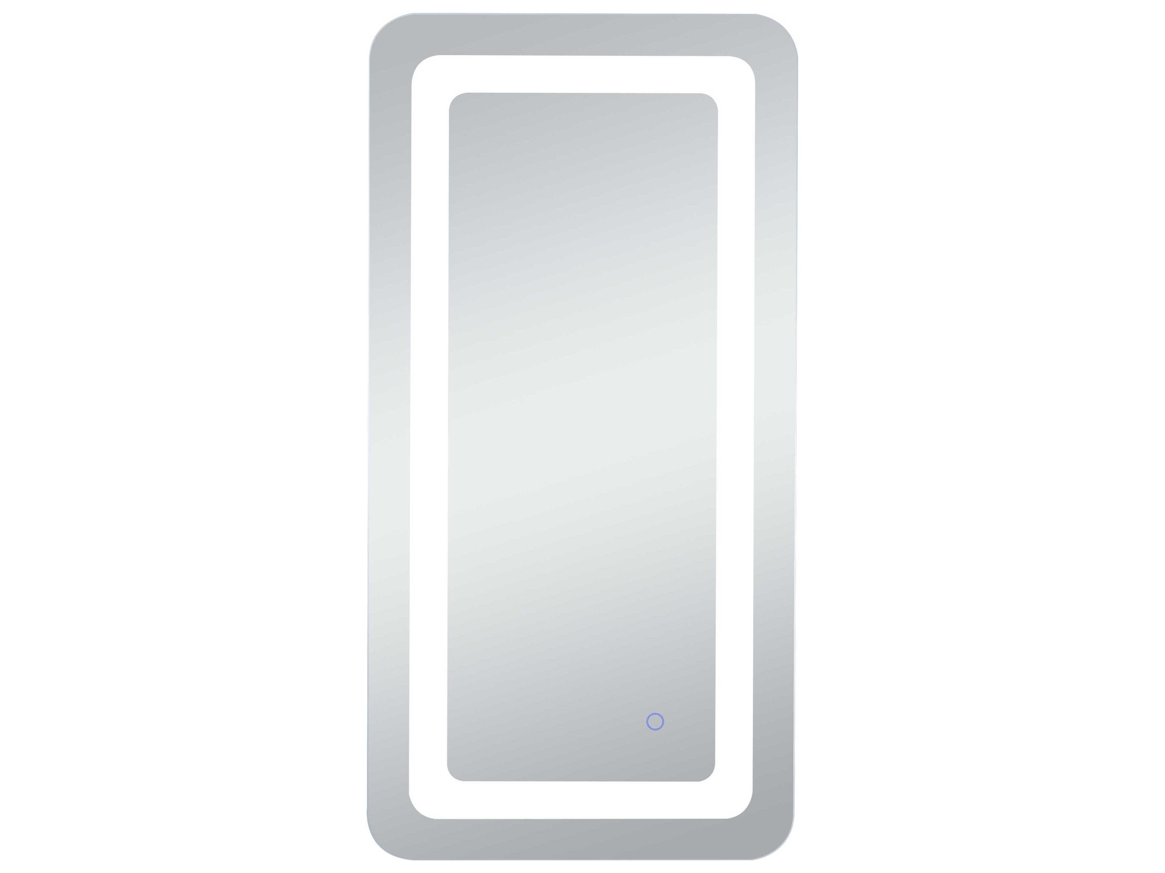Elegant Lighting Genesis Rectangular Wall Mirror
