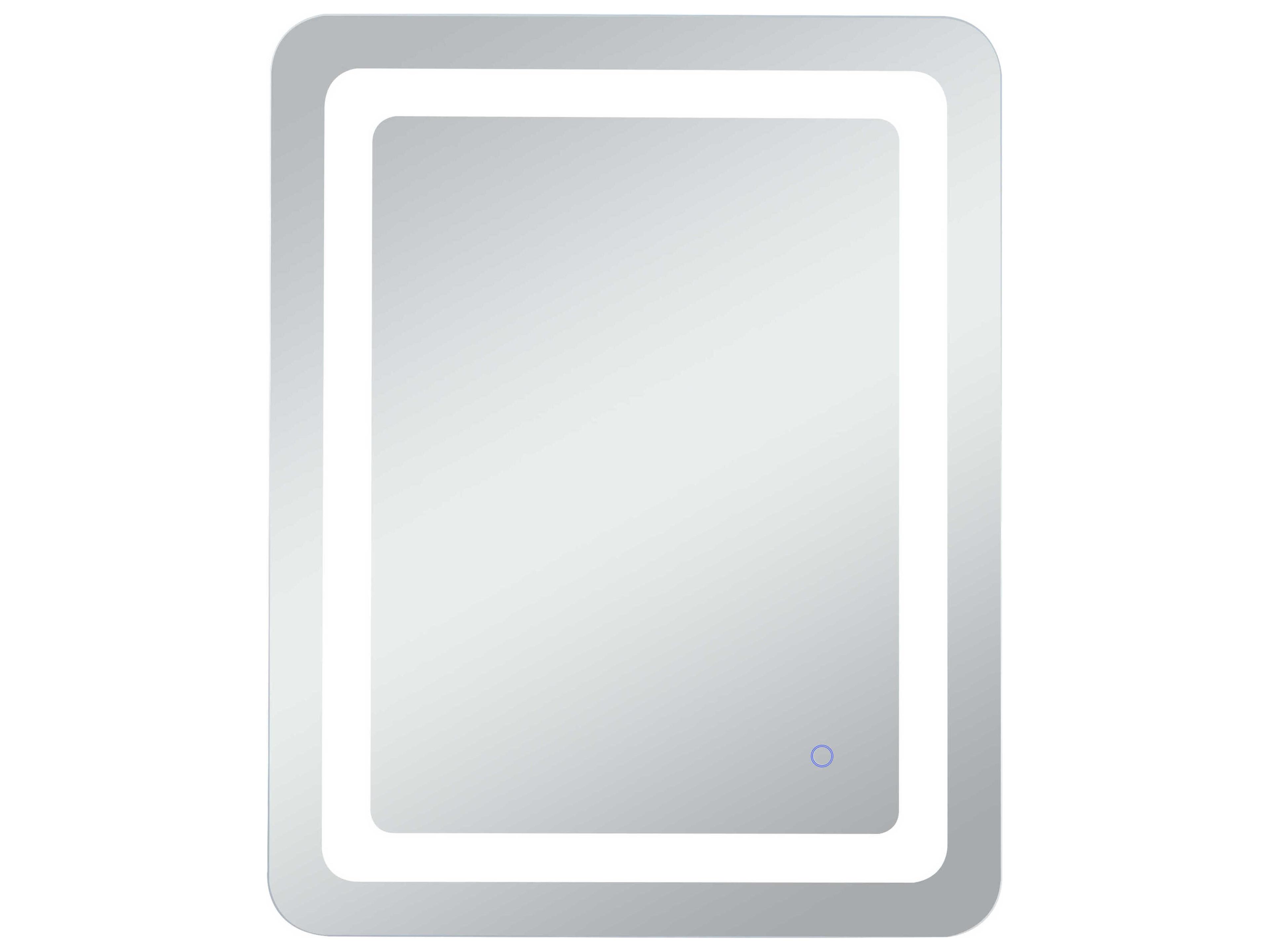 Elegant Lighting Genesis Rectangular Wall Mirror