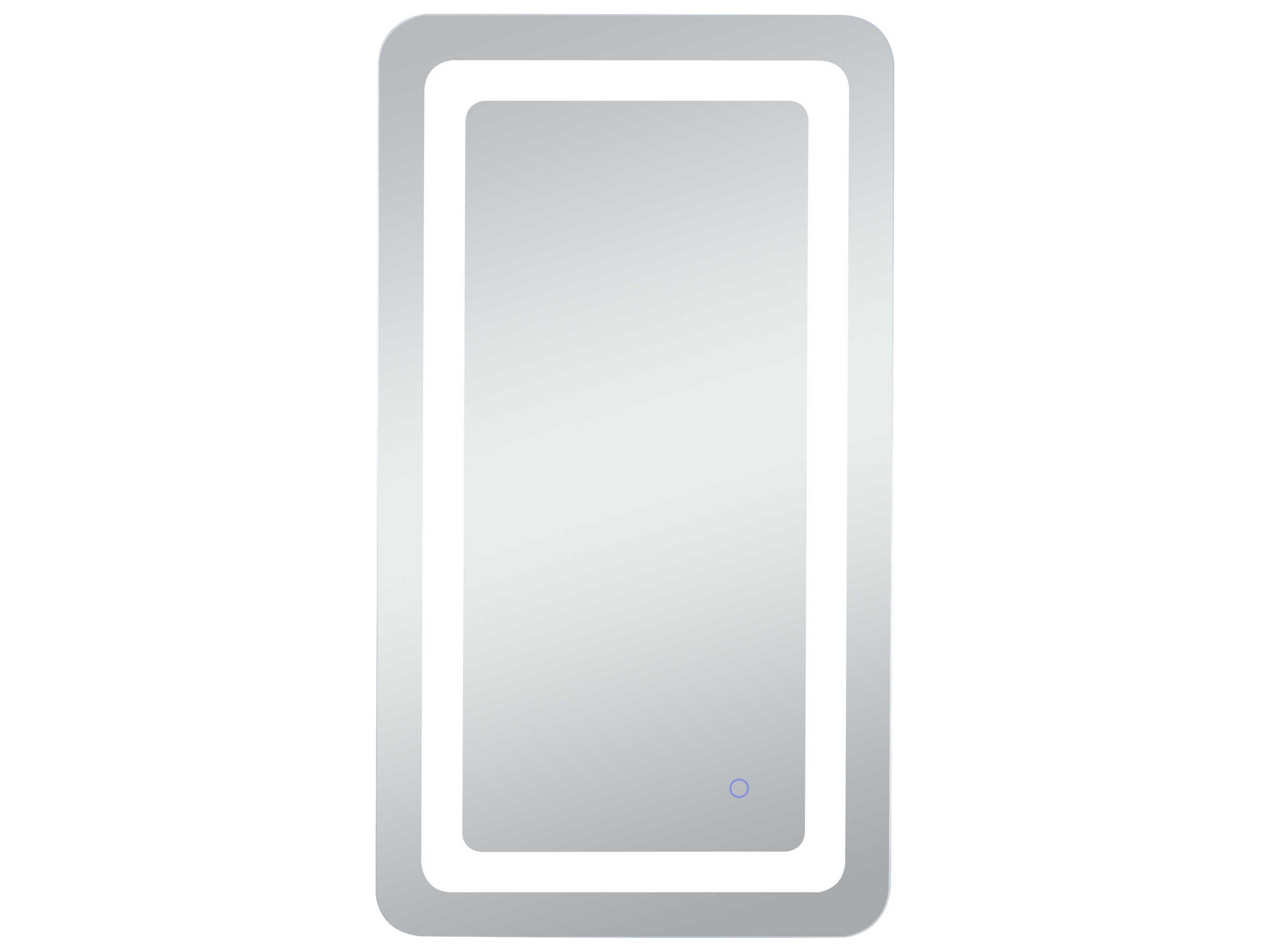 Elegant Lighting Genesis Rectangular Wall Mirror