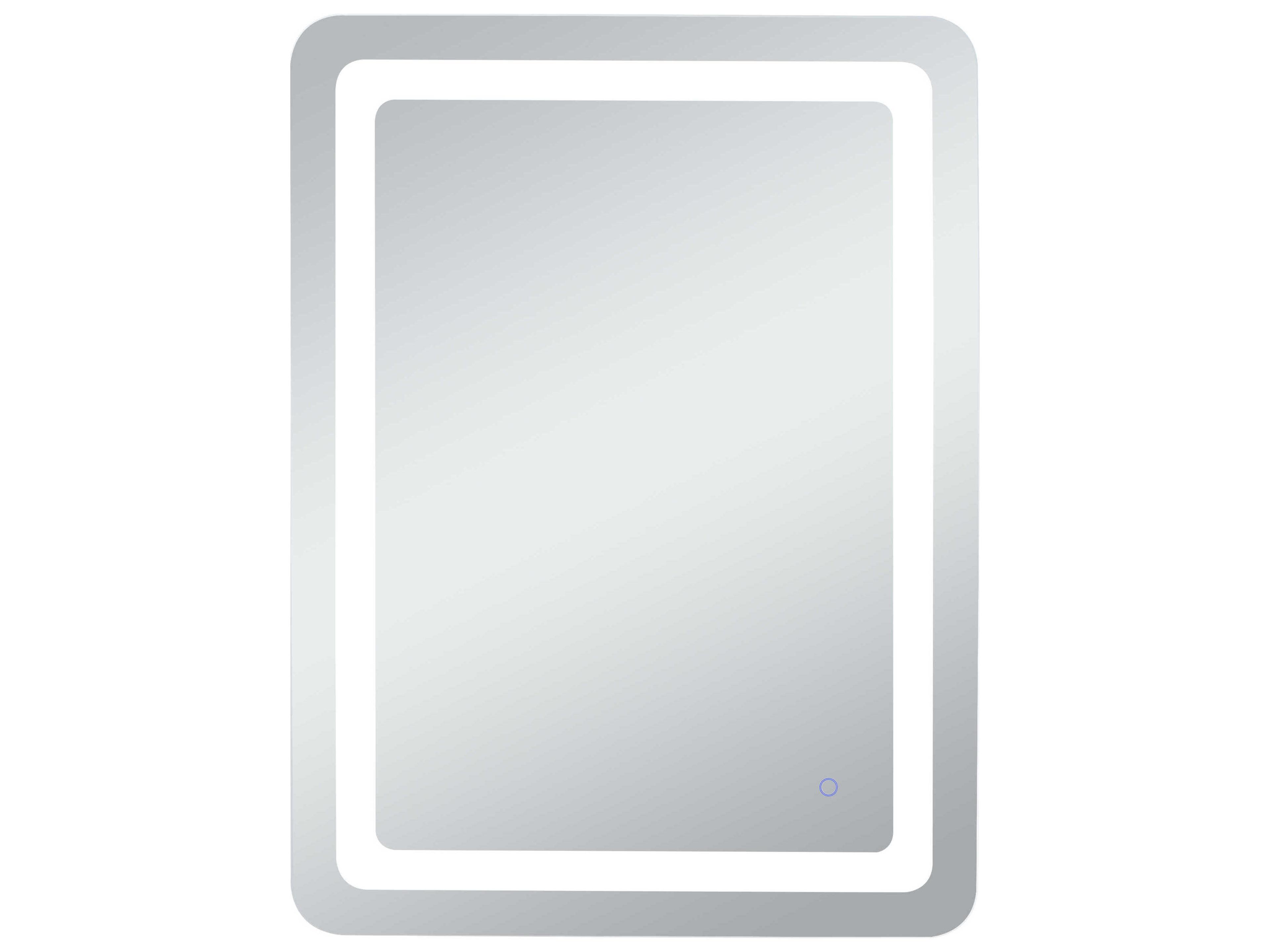 Elegant Lighting Genesis Rectangular Wall Mirror