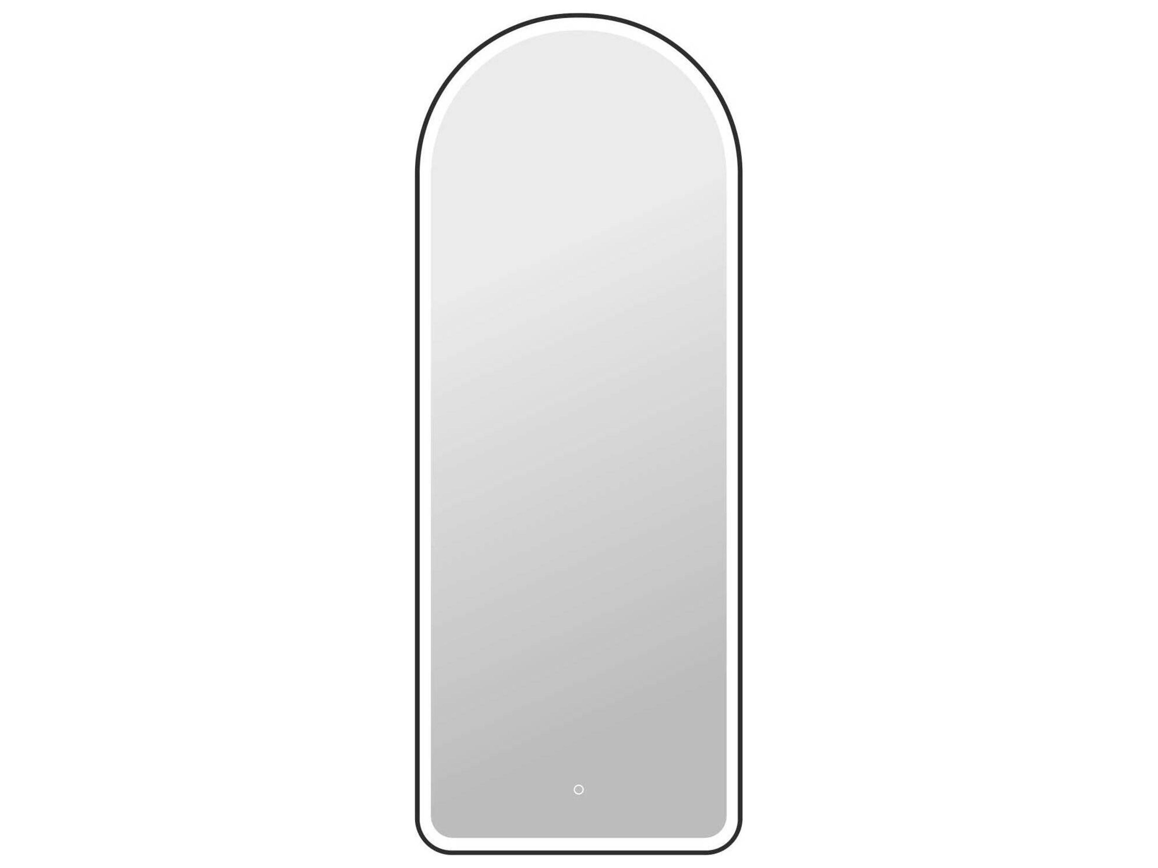 Elegant Lighting Harmoni Black Arch Wall Mirror