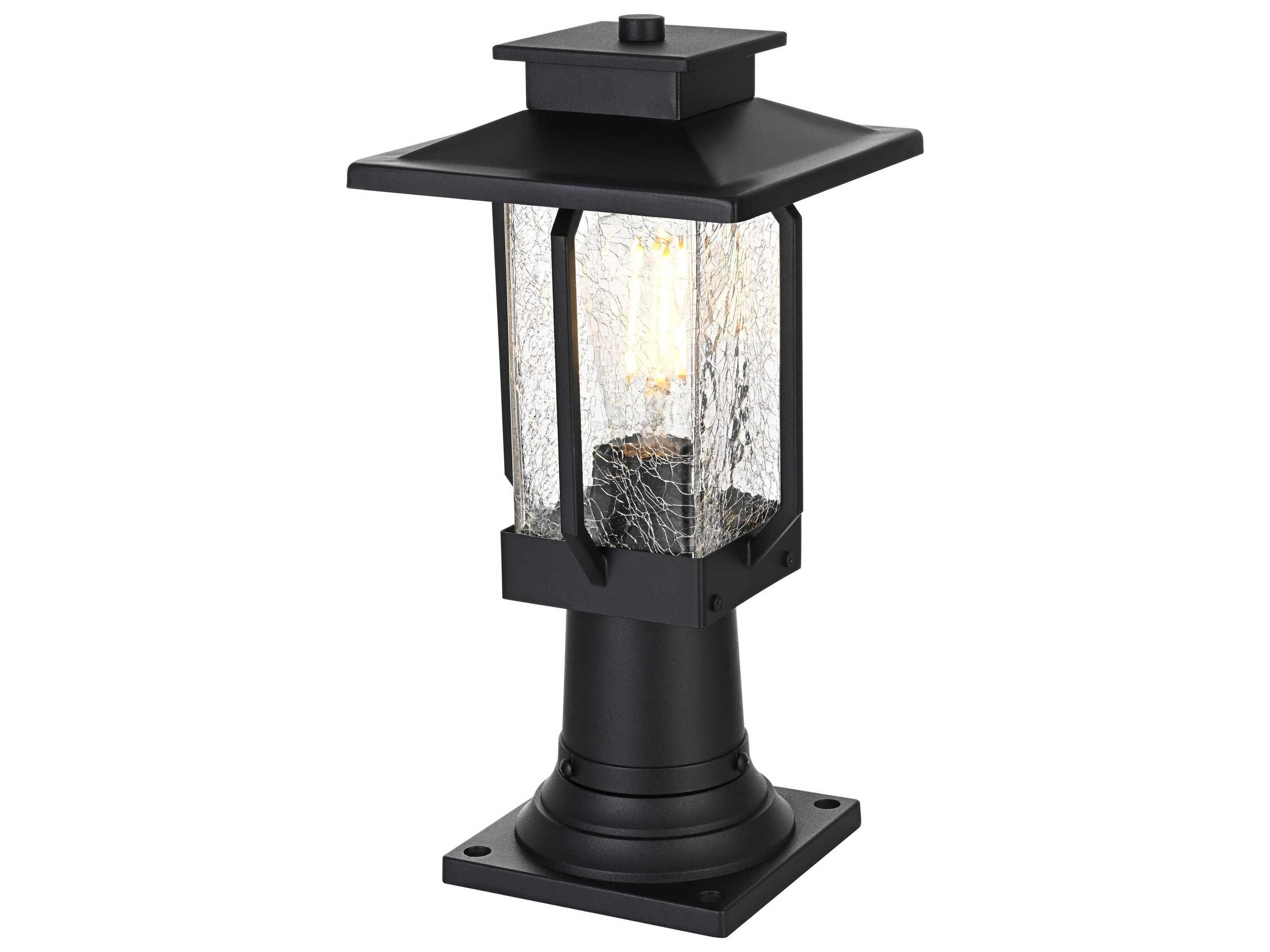 Elegant Lighting Salem 1-Light Outdoor Post Light