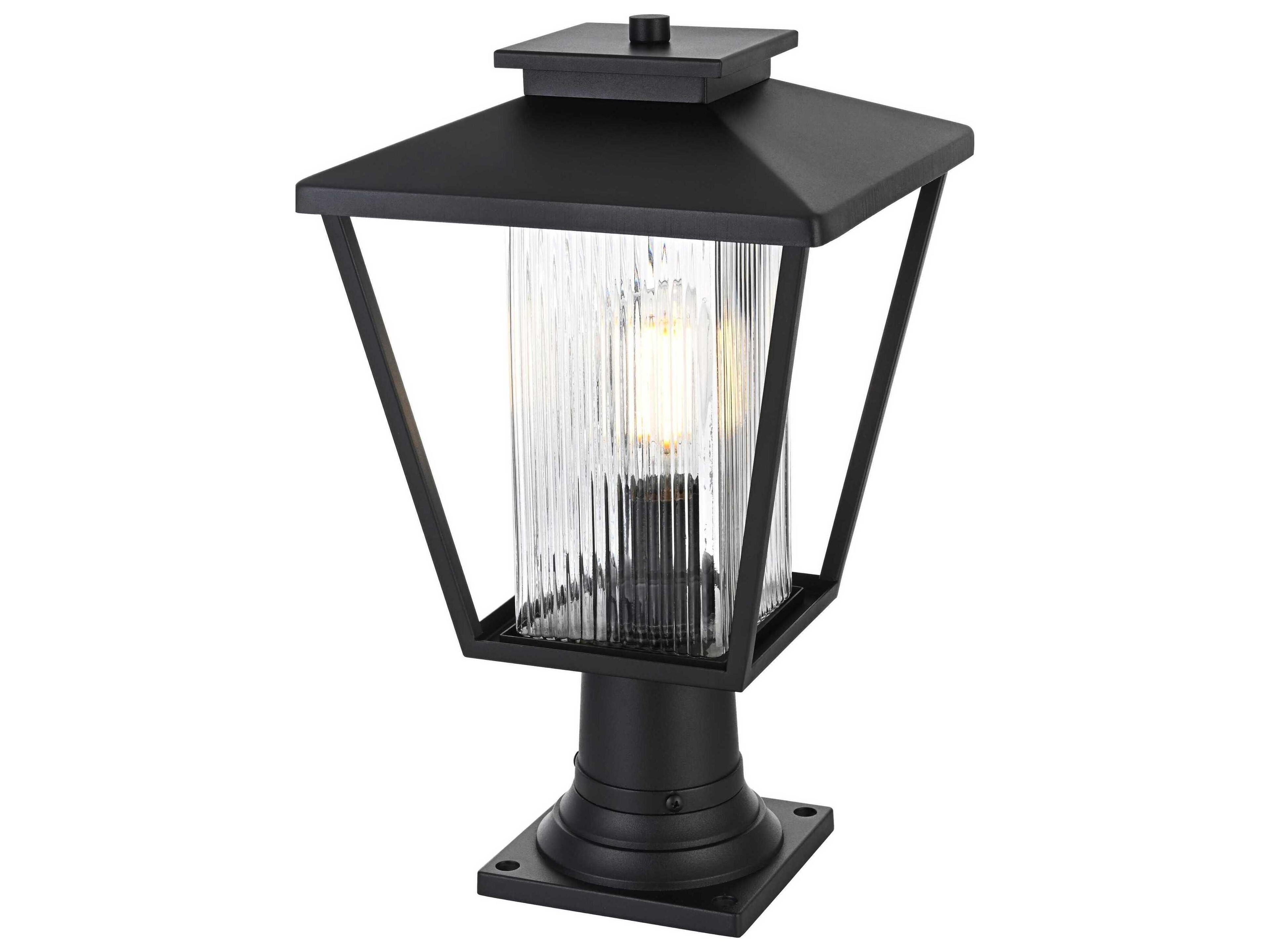Elegant Lighting Gaul 1-Light Outdoor Post Light