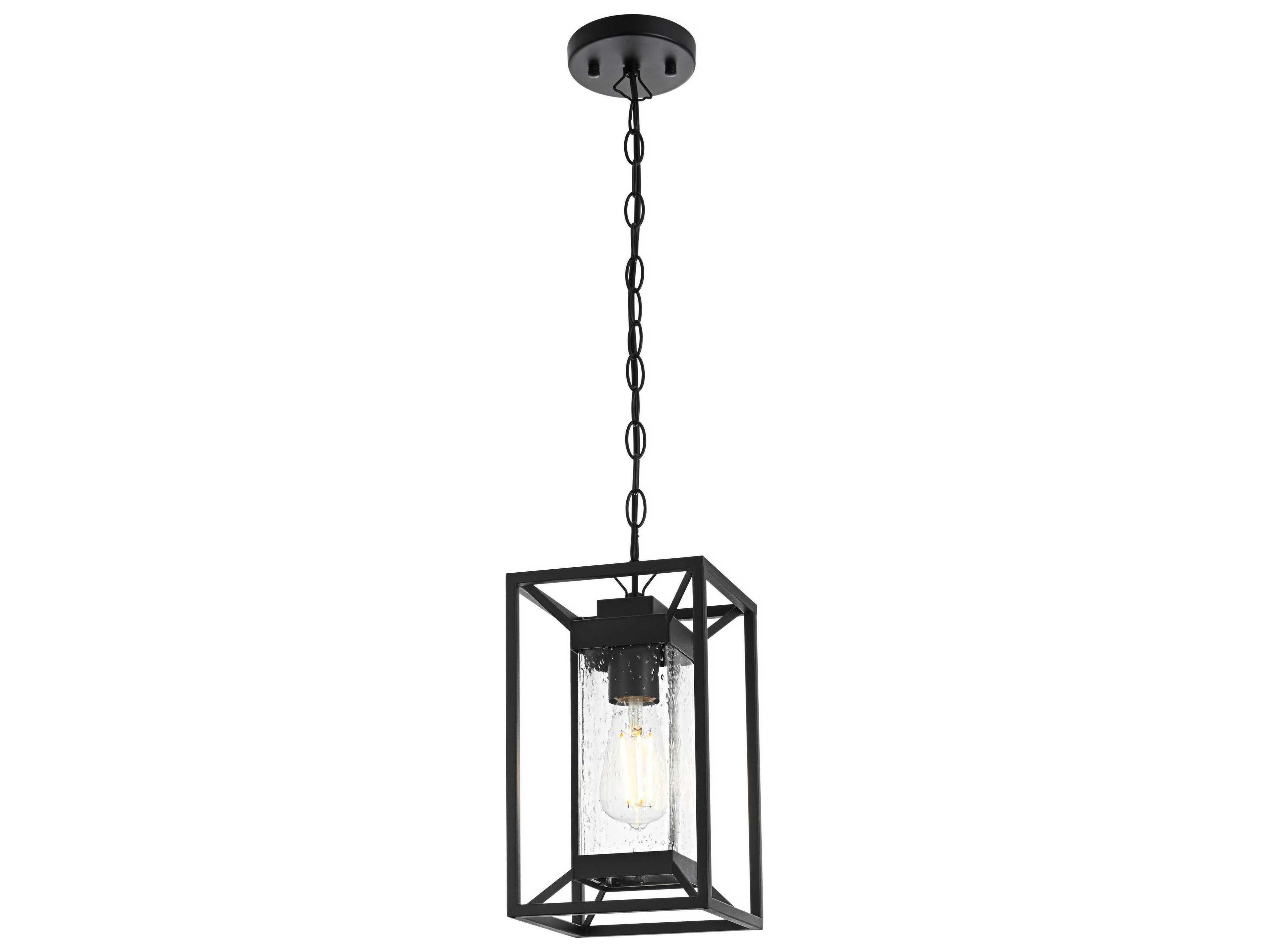 Elegant Lighting Willington 1-Light Outdoor Hanging Light