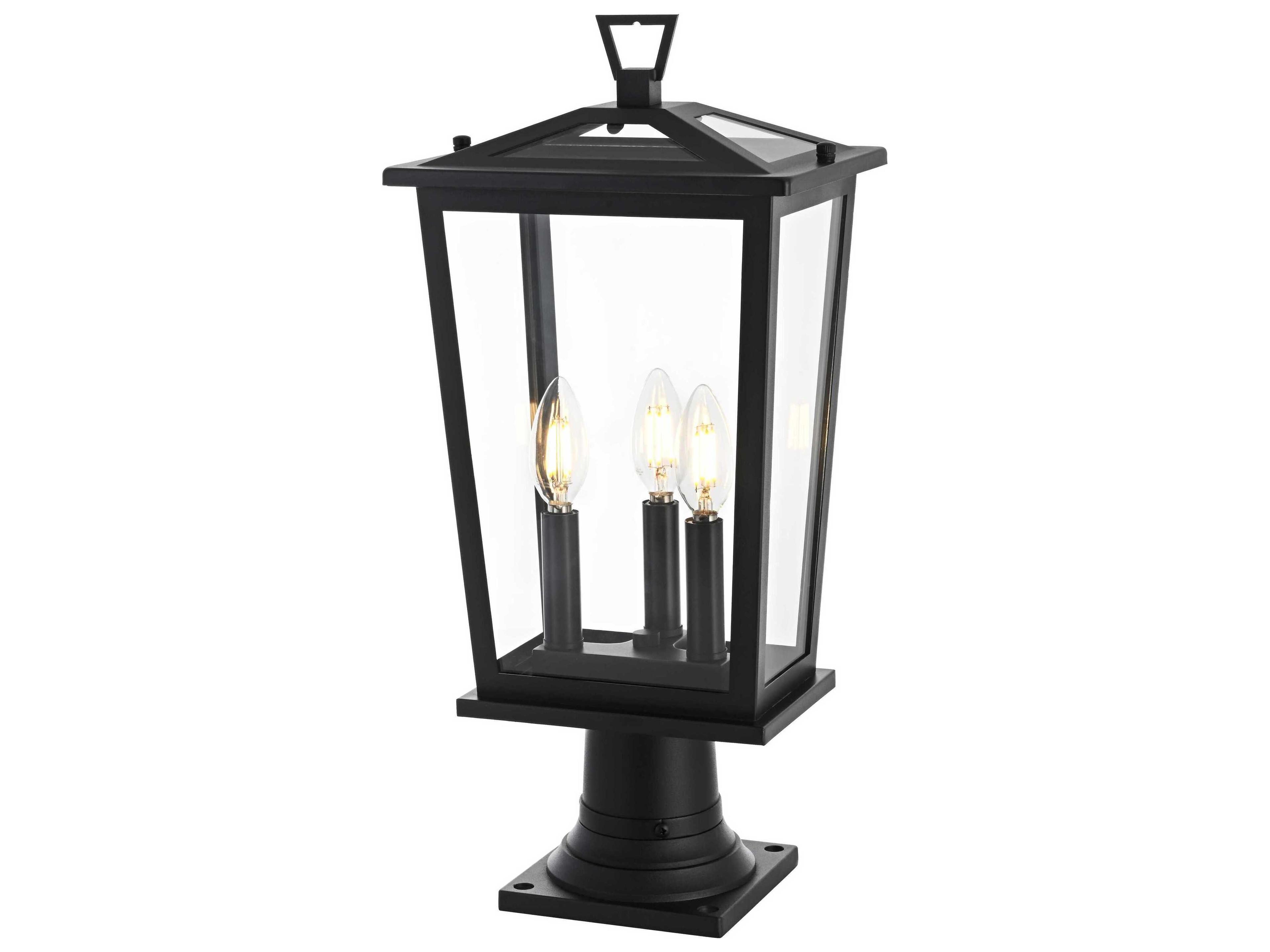 Elegant Lighting Berks 3-Light Outdoor Post Light
