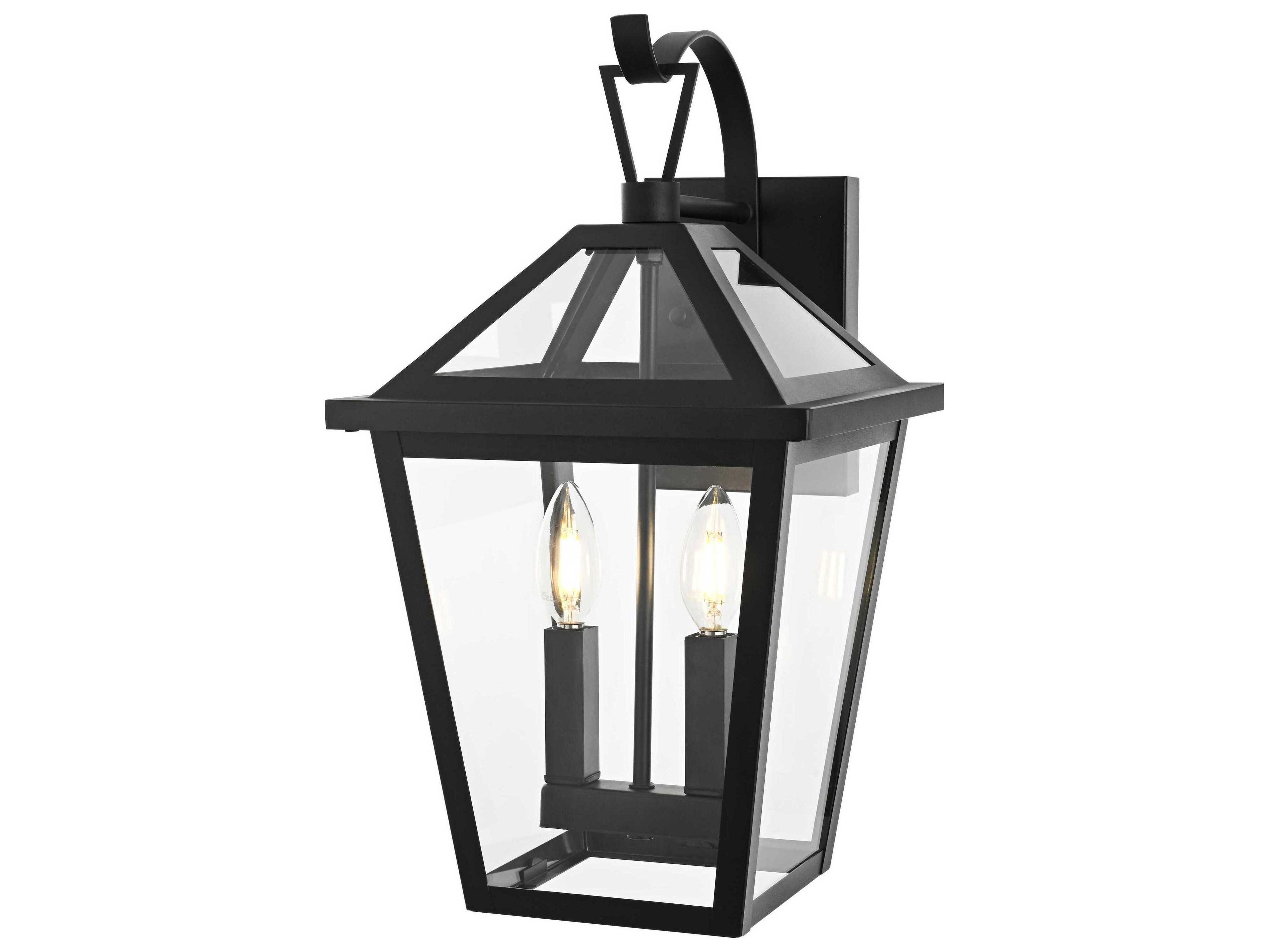 Elegant Lighting Frankford 2-Light Outdoor Wall Light