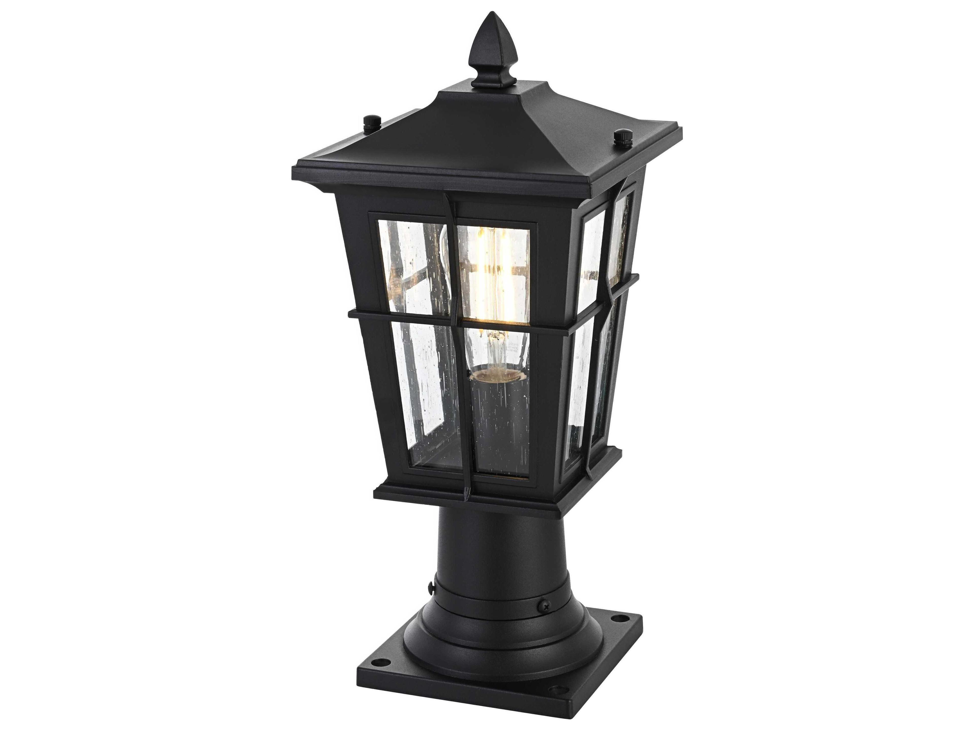 Elegant Lighting Bodine 1-Light Outdoor Post Light