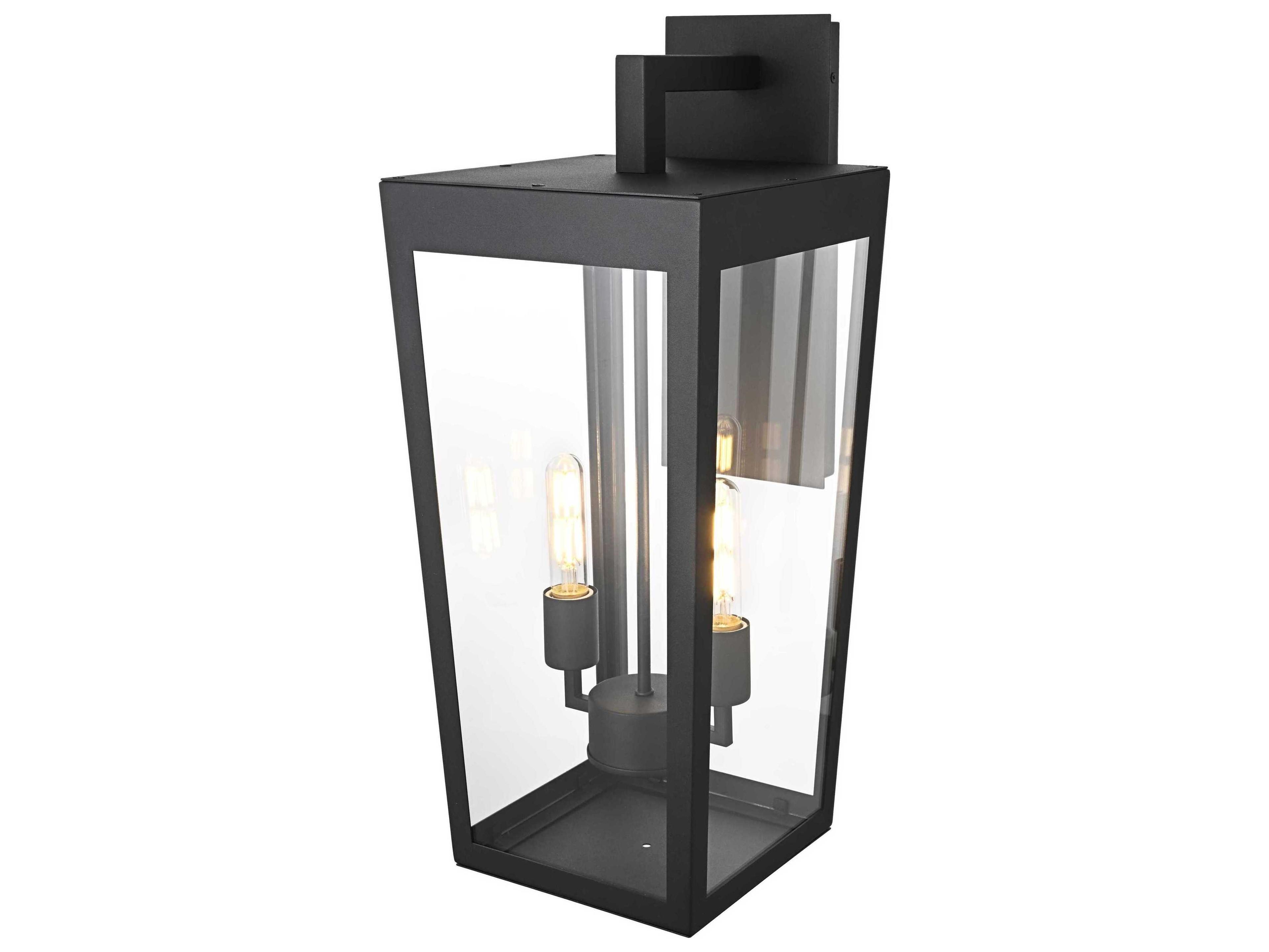 Elegant Lighting William 2-Light Outdoor Wall Light
