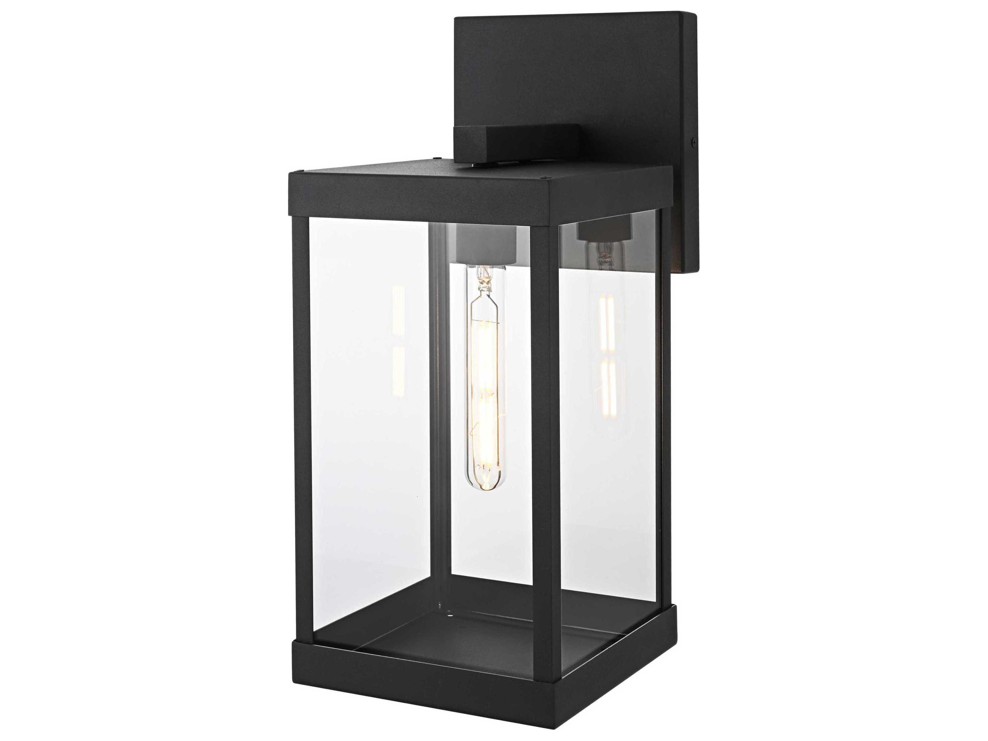 Elegant Lighting Peter 1-Light Outdoor Wall Light
