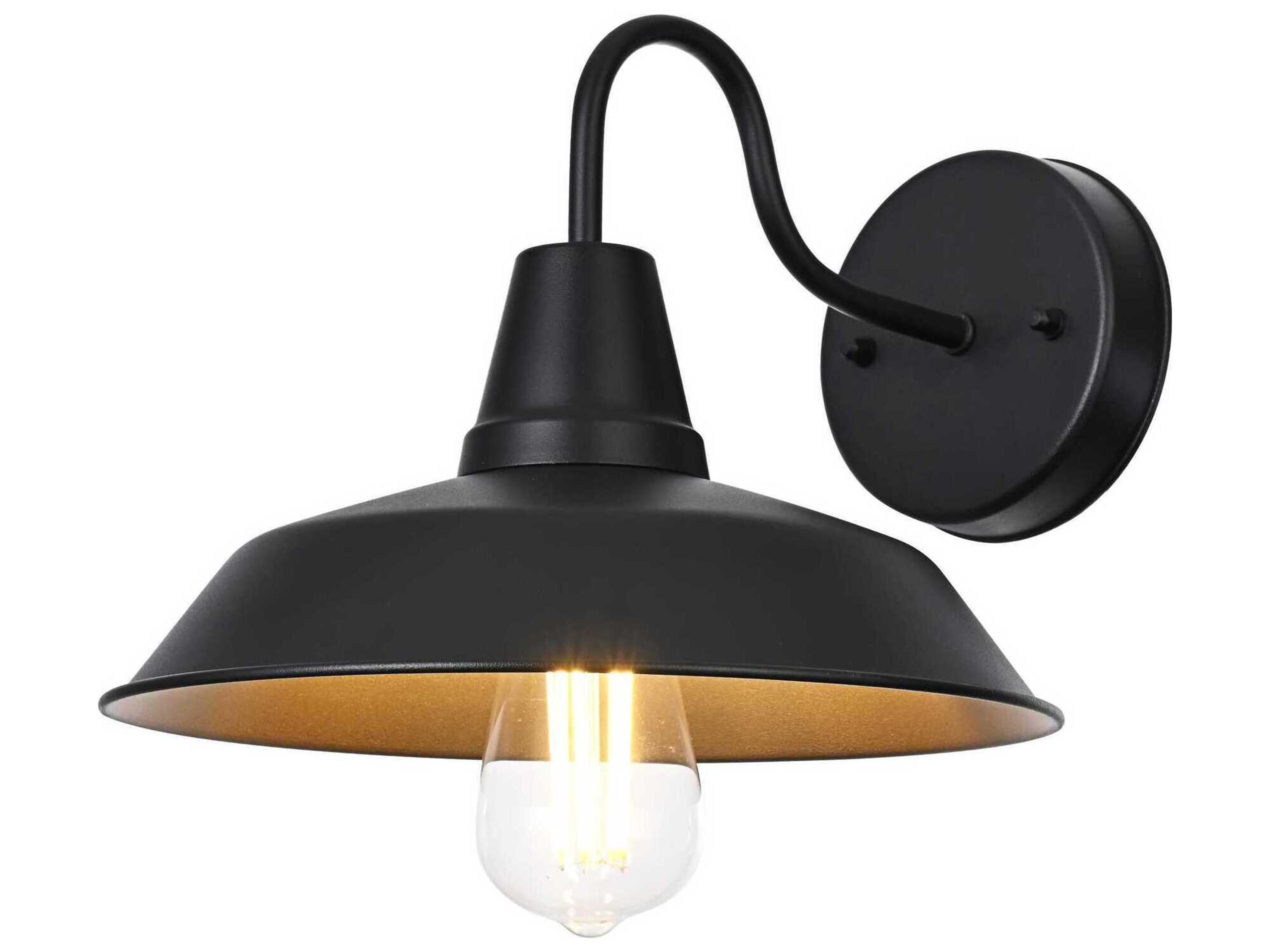 Elegant Lighting Tinsley 1-Light Outdoor Wall Light