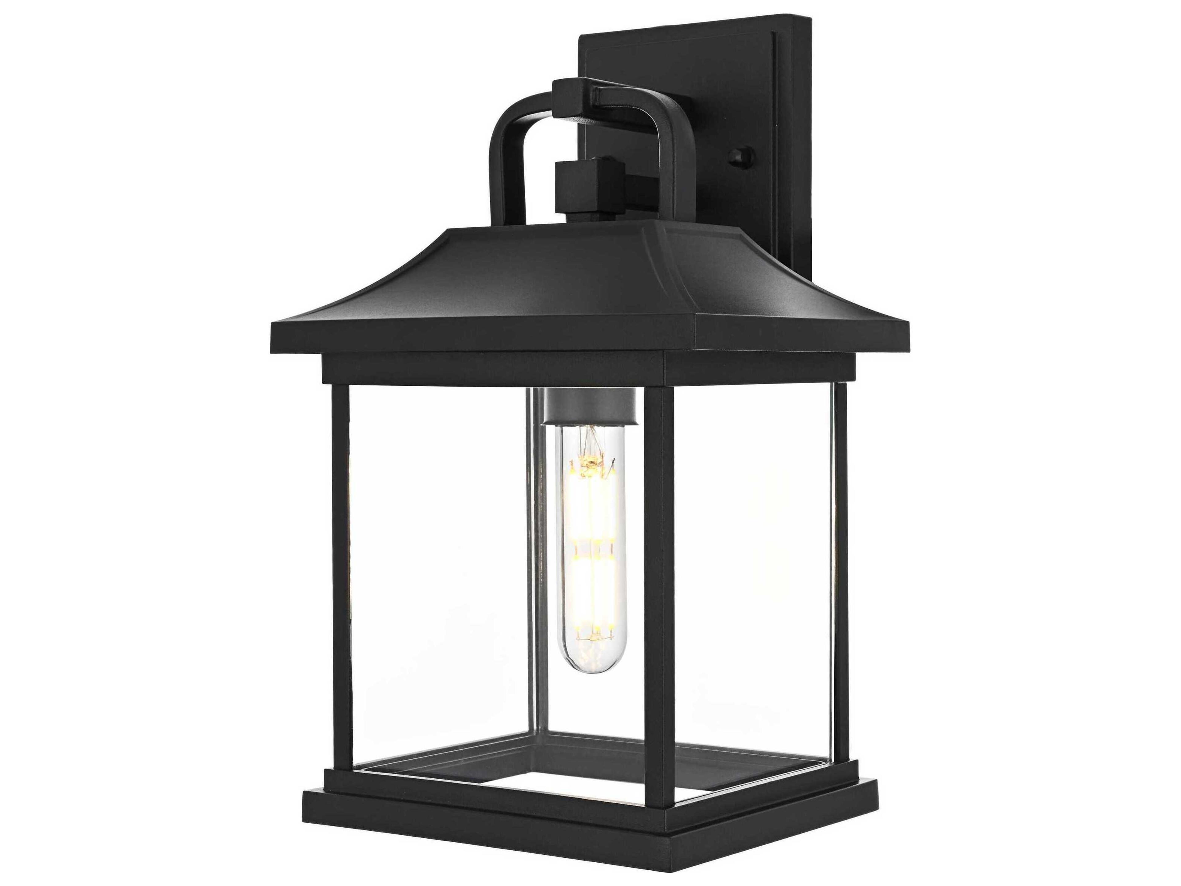 Elegant Lighting Saul 1-Light Outdoor Wall Light