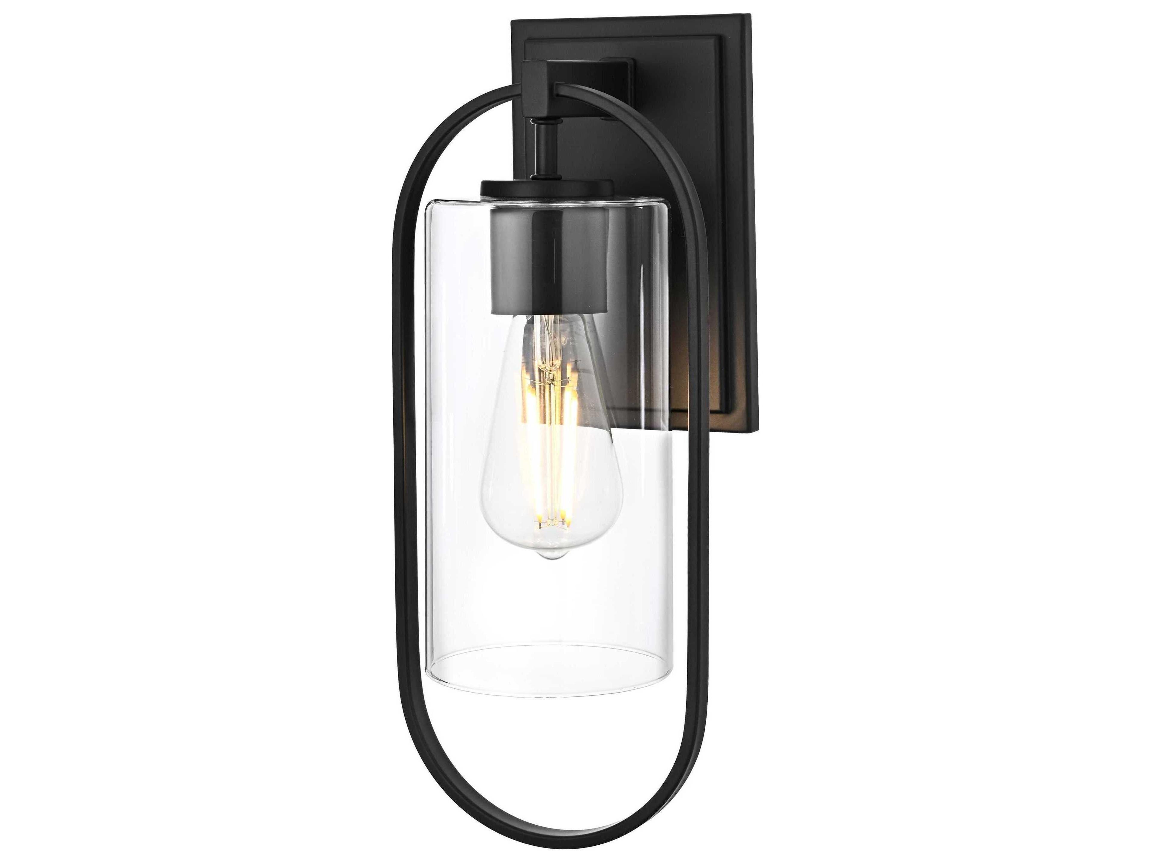 Elegant Lighting Jaxson 1-Light Outdoor Wall Light