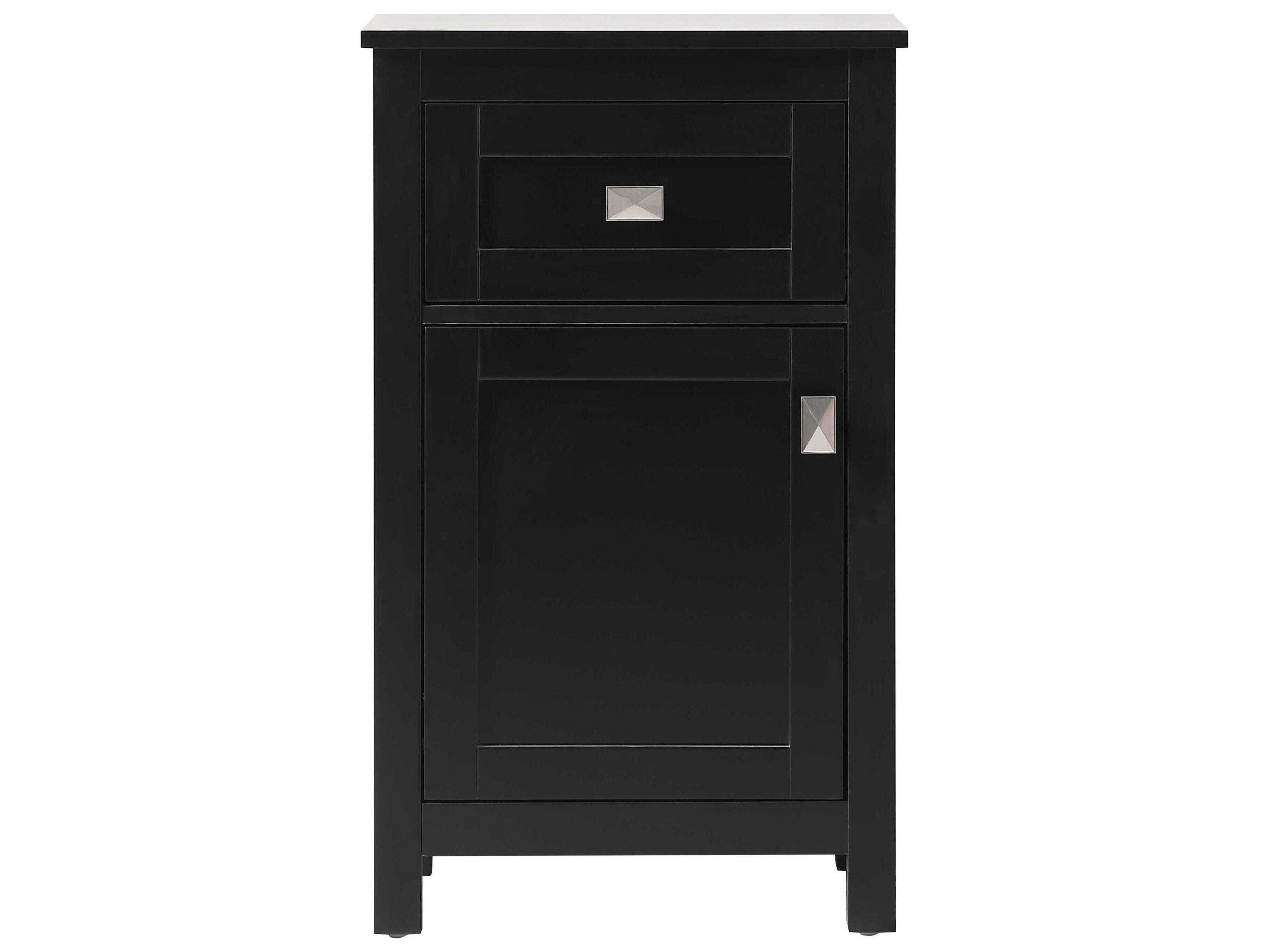Elegant Lighting Adian Black Bathroom Storage