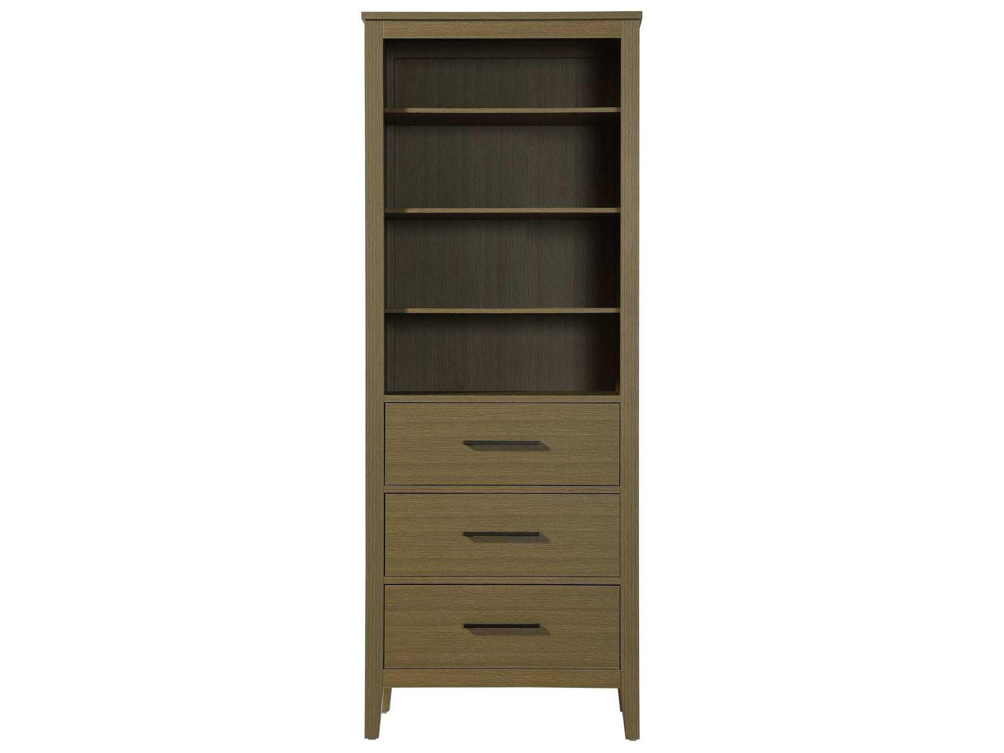 Elegant Lighting Millie Chestnut Brown Rubberwood Open Shelving Bath Storage Cabinet