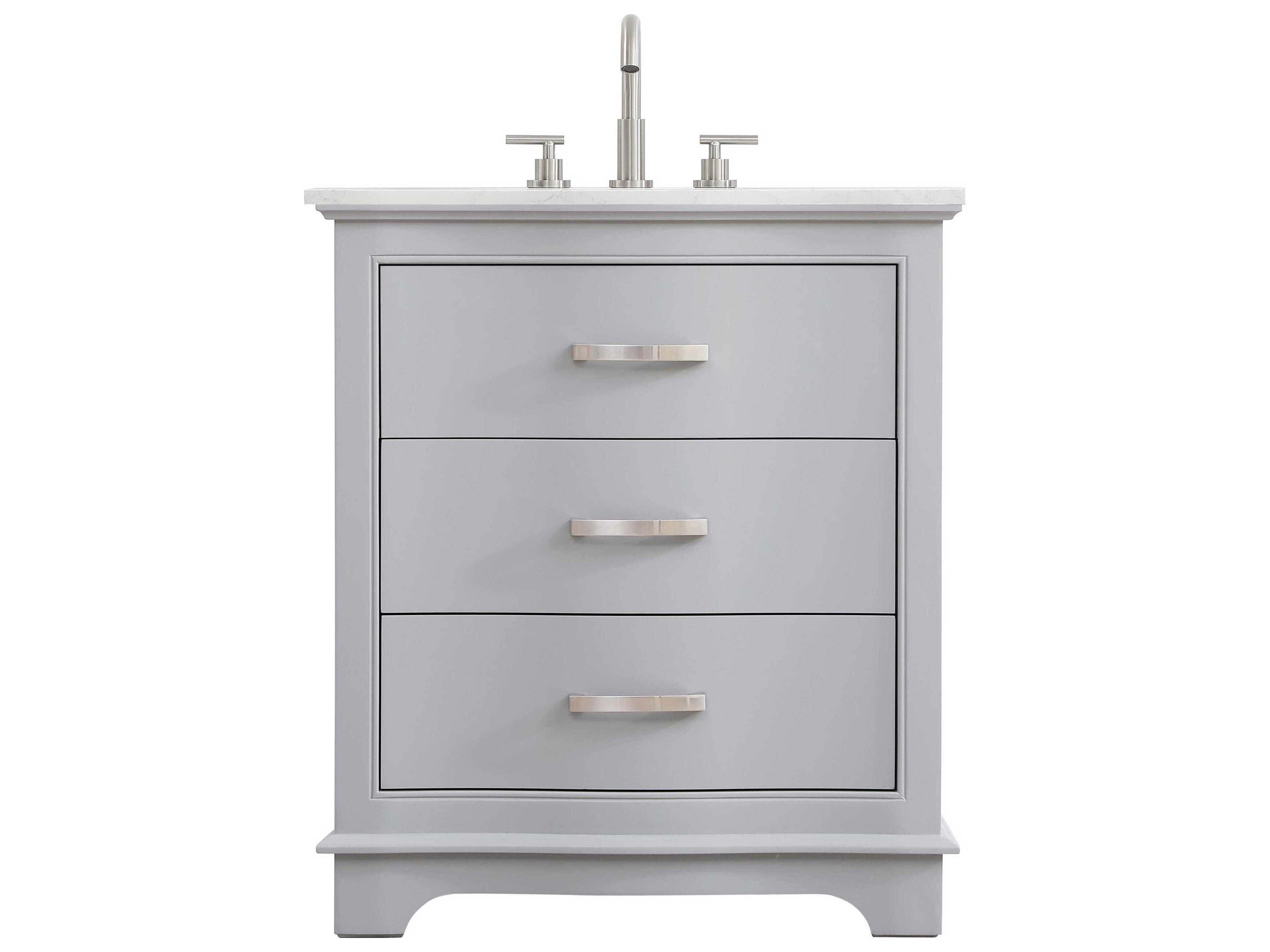 Elegant Lighting Knox Grey 30" Vanity