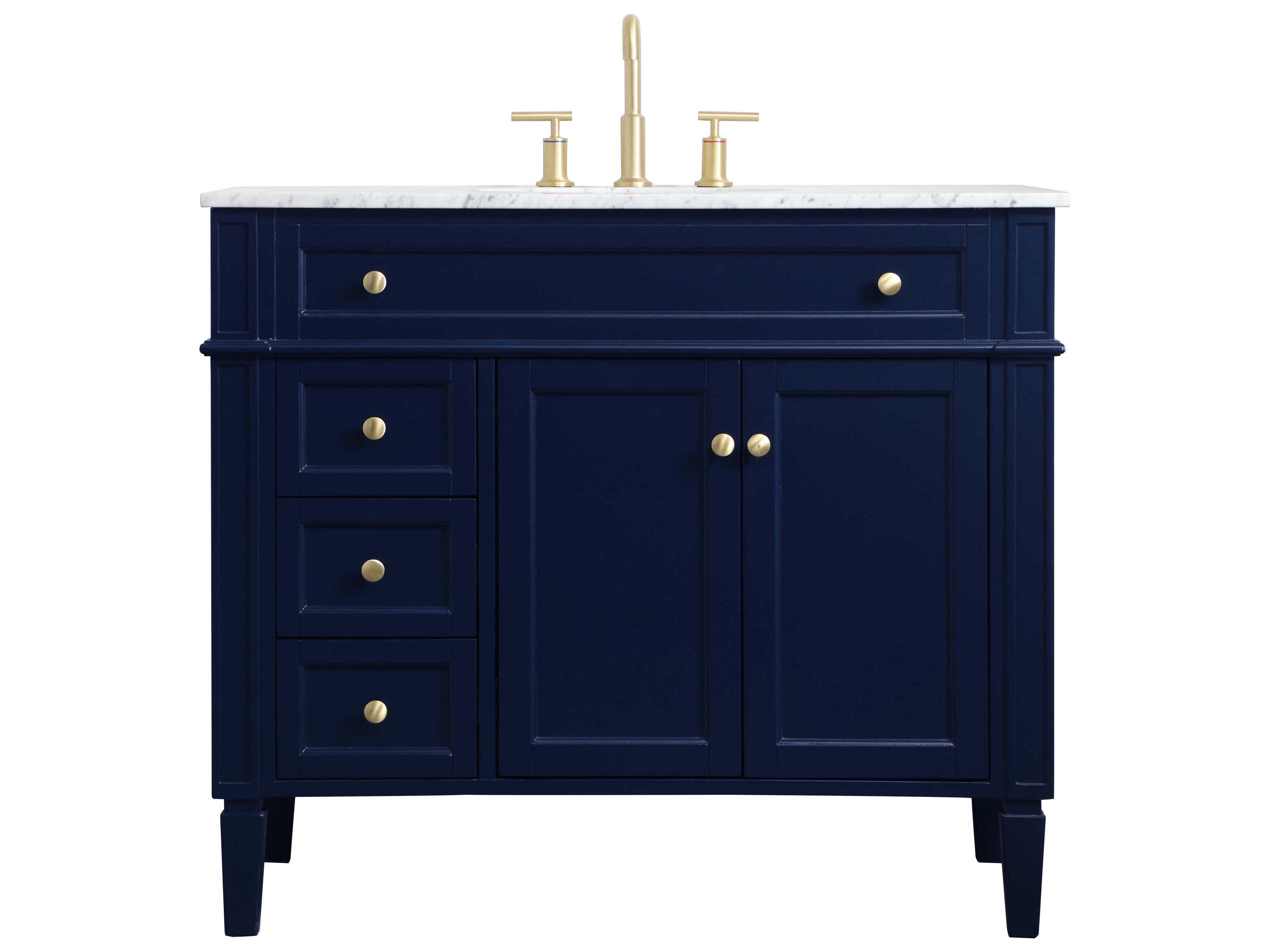 Elegant Lighting Blue 40" Vanity