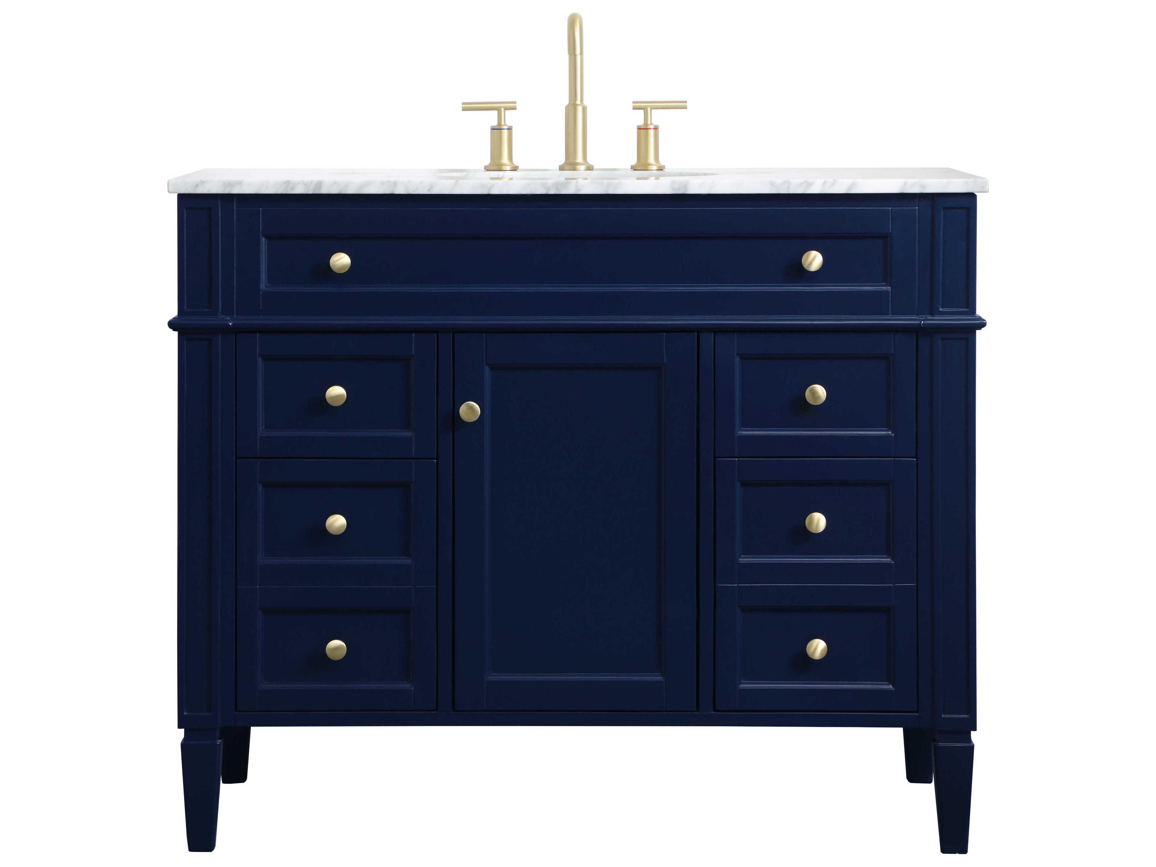 Park Avenue Blue 42" Vanity