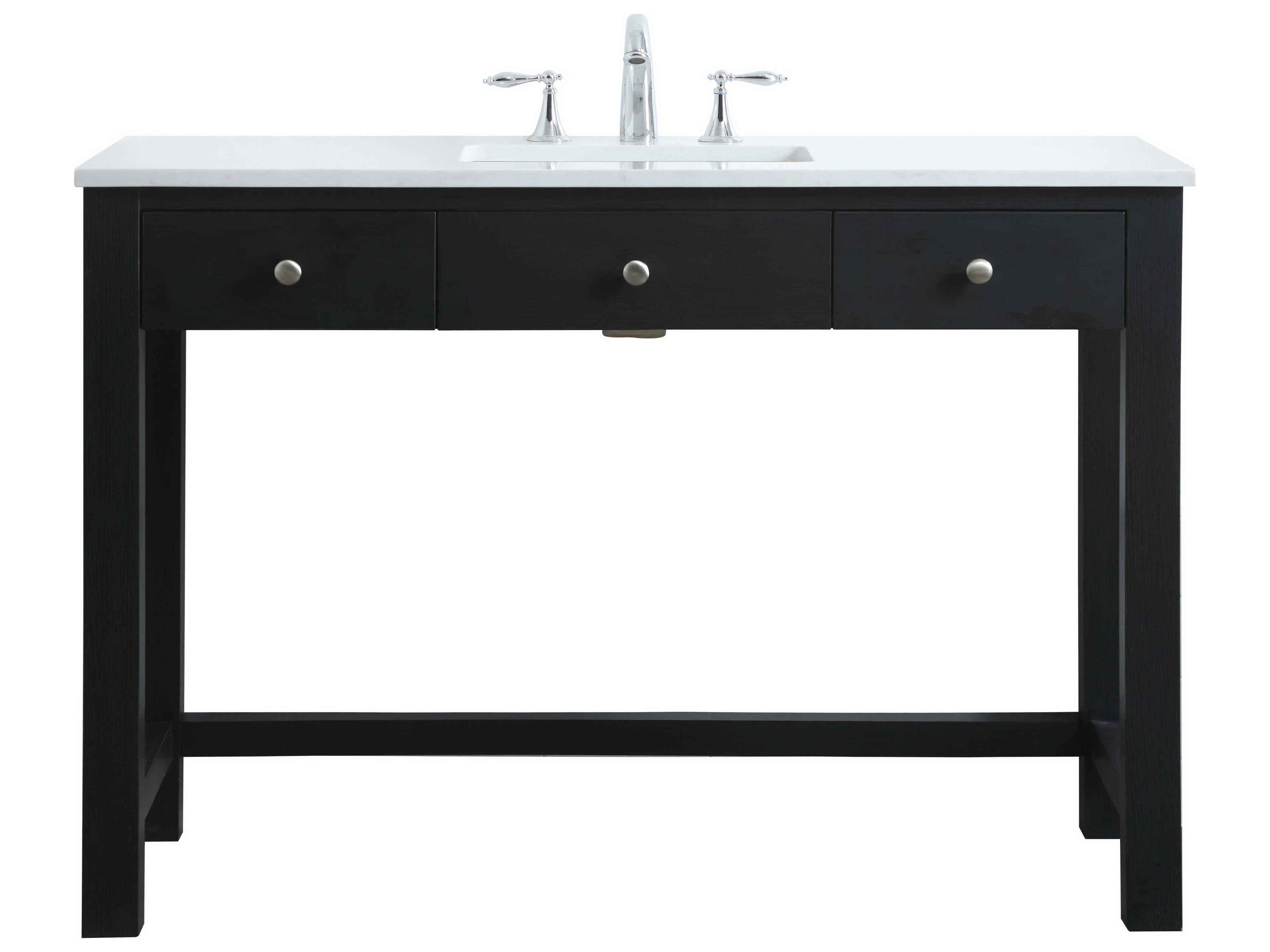 Hudson Black ADA Compliant Vanity
