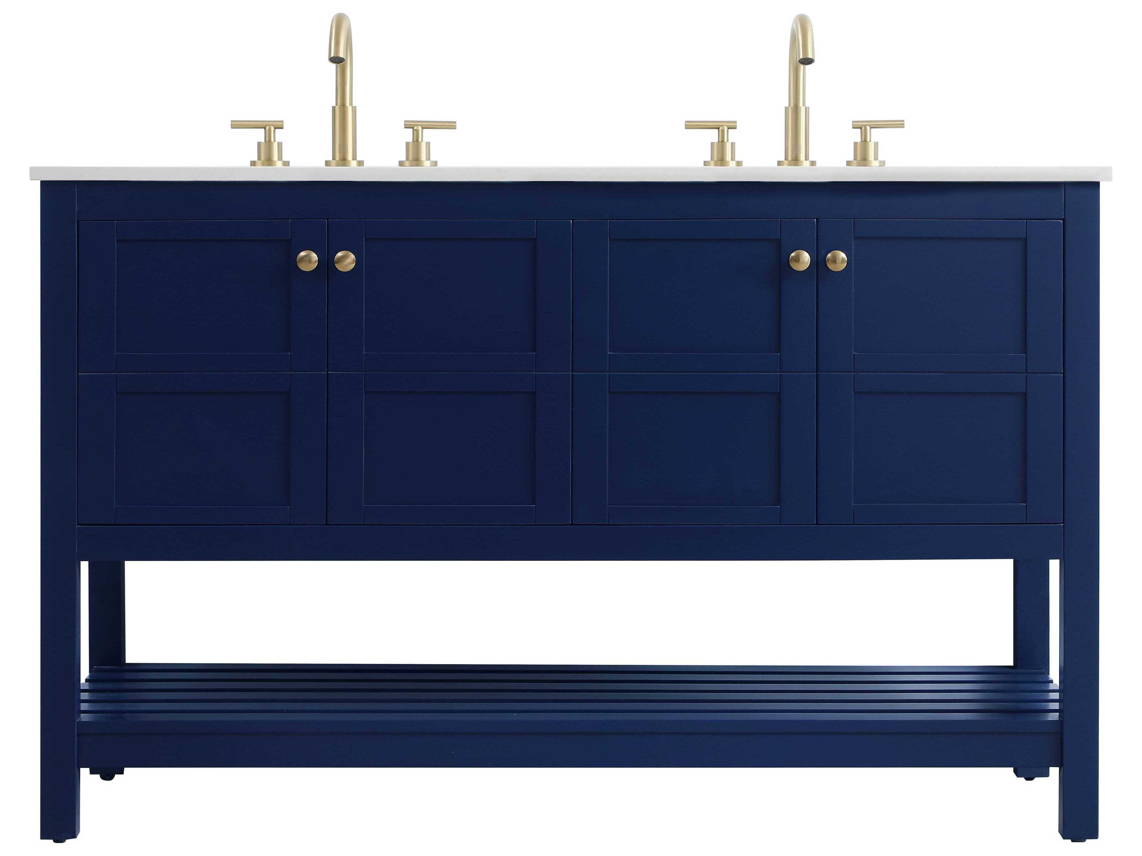 Theo Blue Vanity