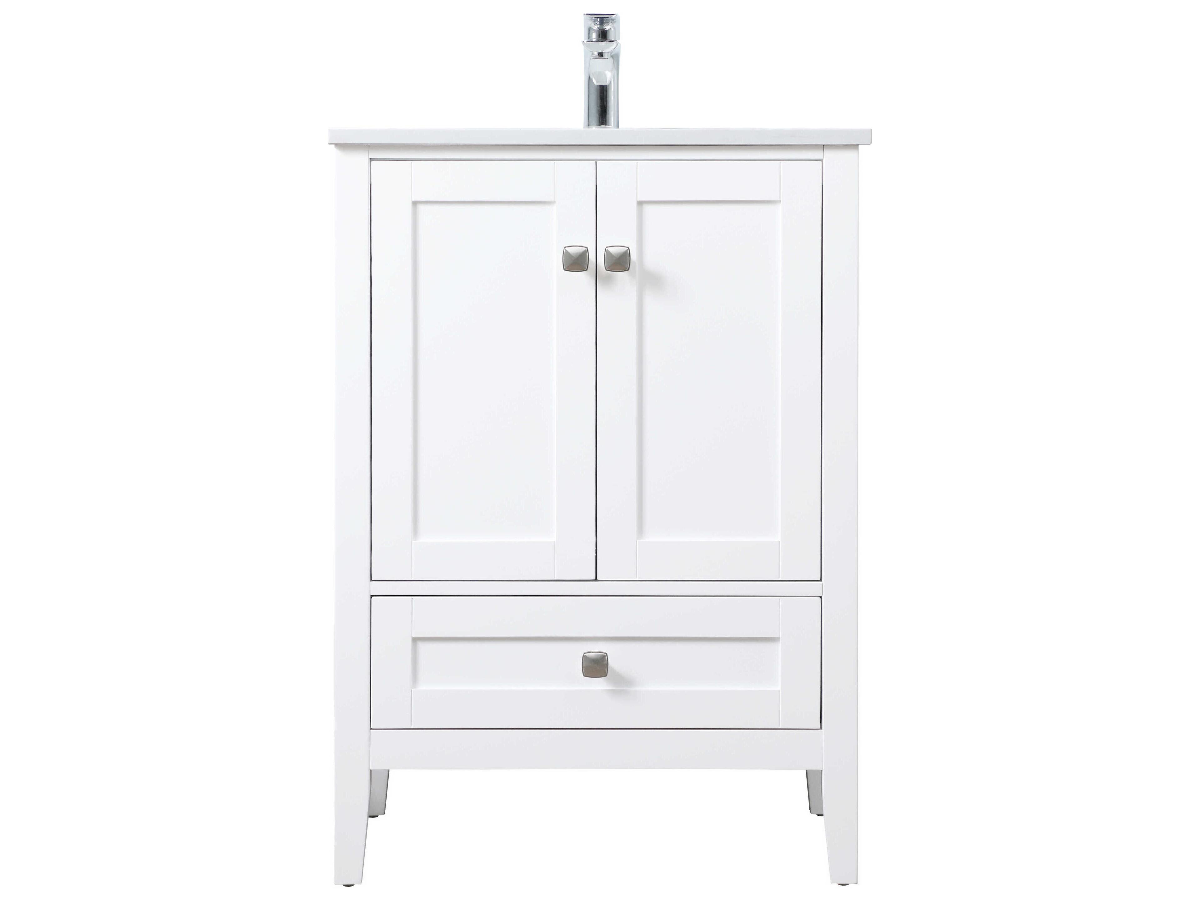 Elegant Lighting Hamilton White Vanity