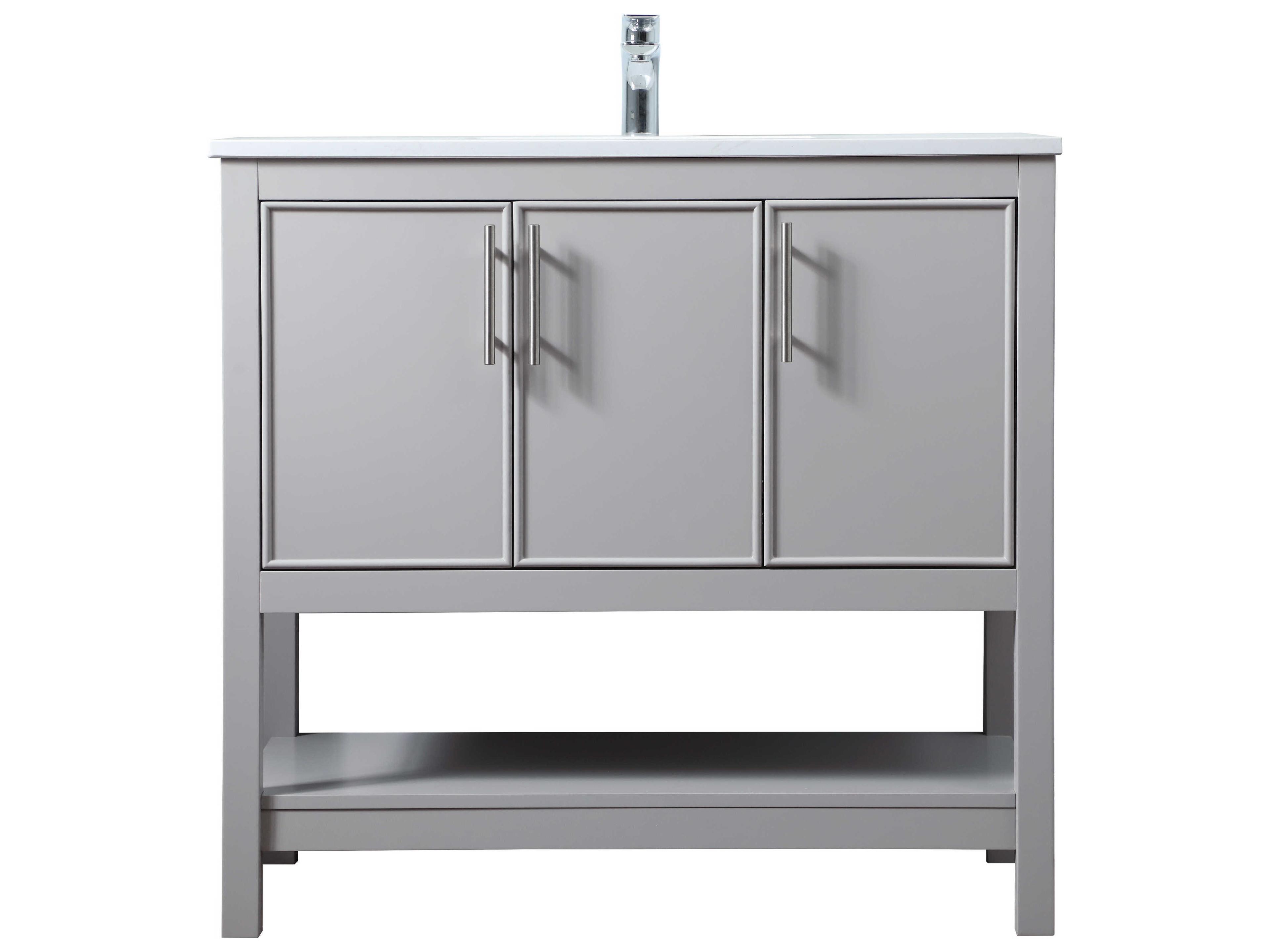 Everett Grey Vanity