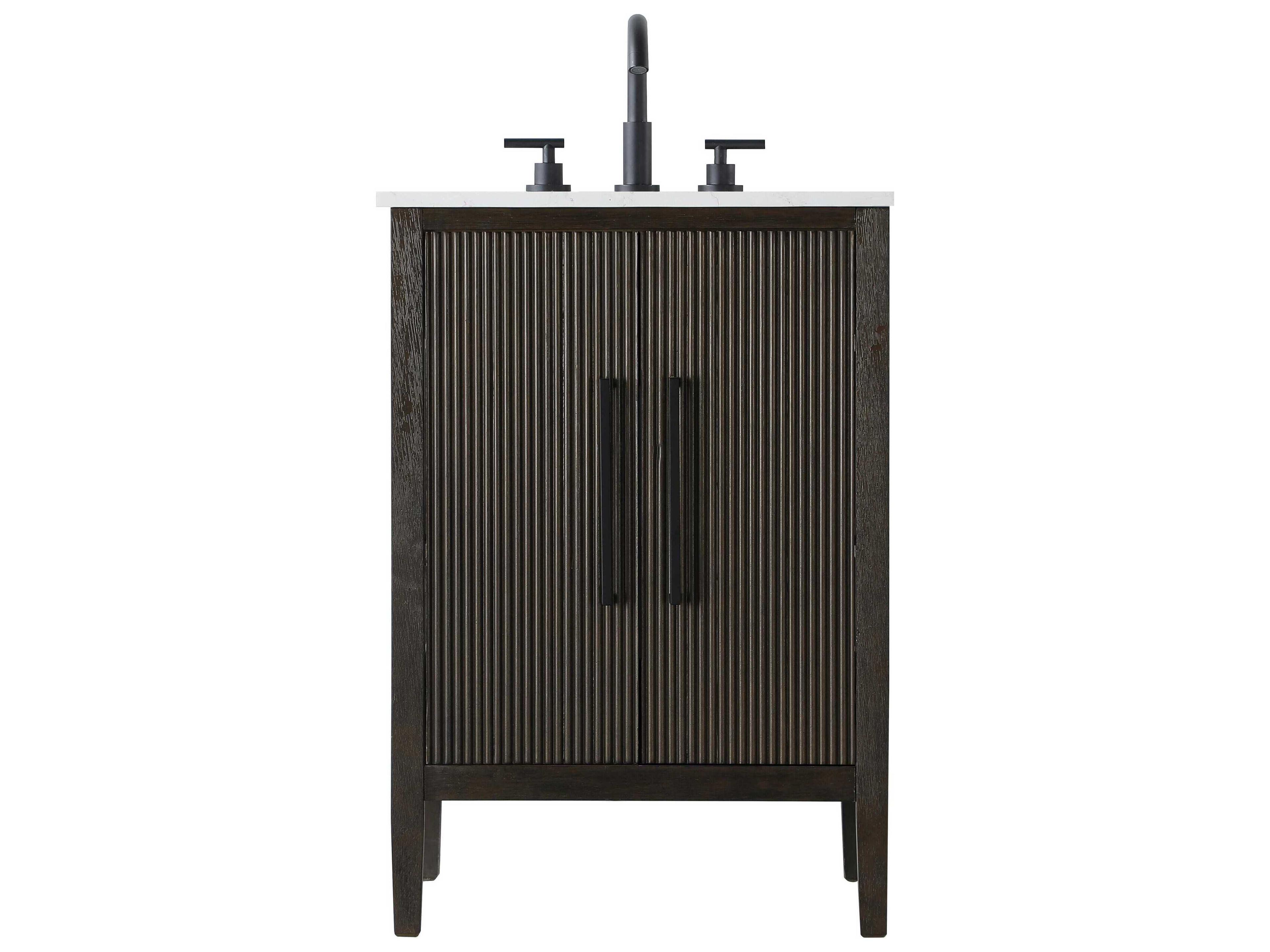 Elegant Lighting Blakely Chocolate Oak Vanity