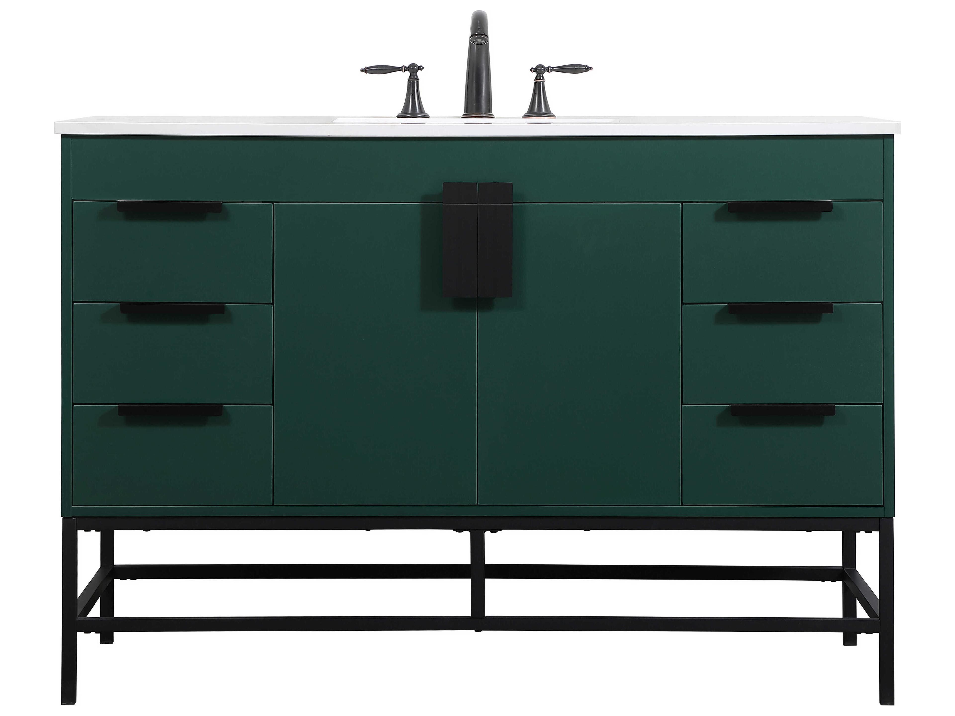 Elegant Lighting Eugene Green 48" Vanity