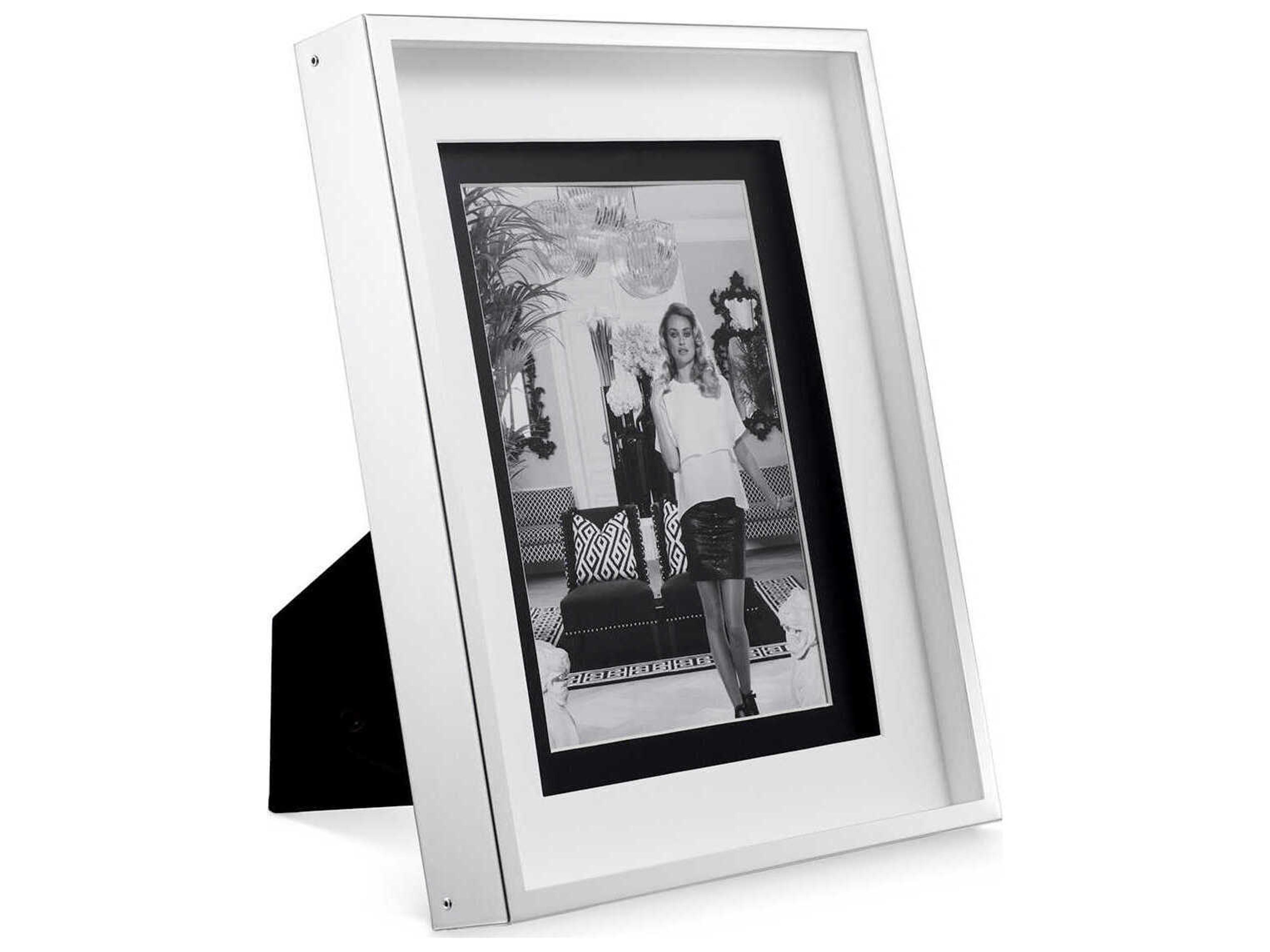 Eichholtz Gramercy L Silver Picture Frame