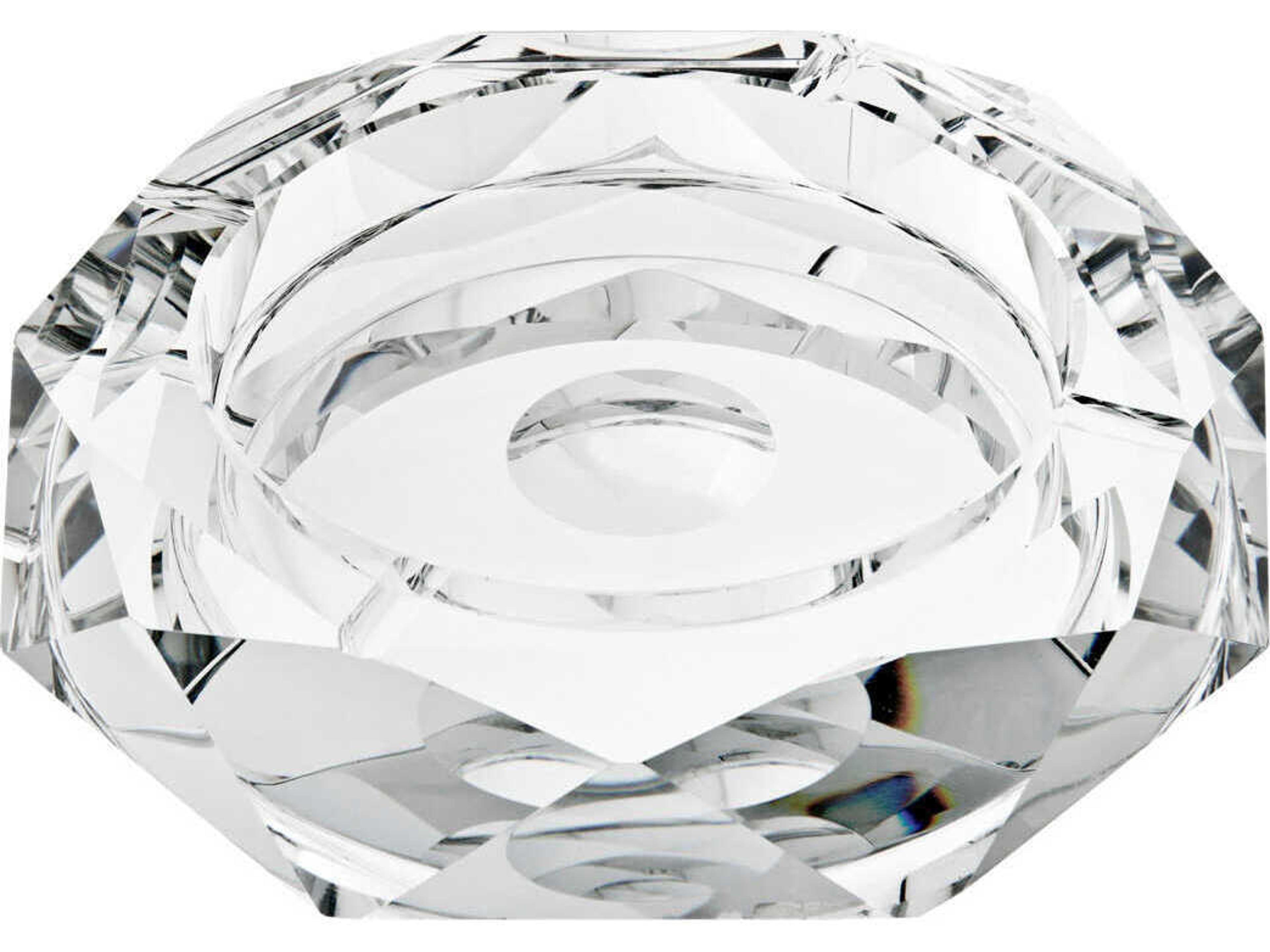 Eichholtz Bruce Crystal Glass Ashtray