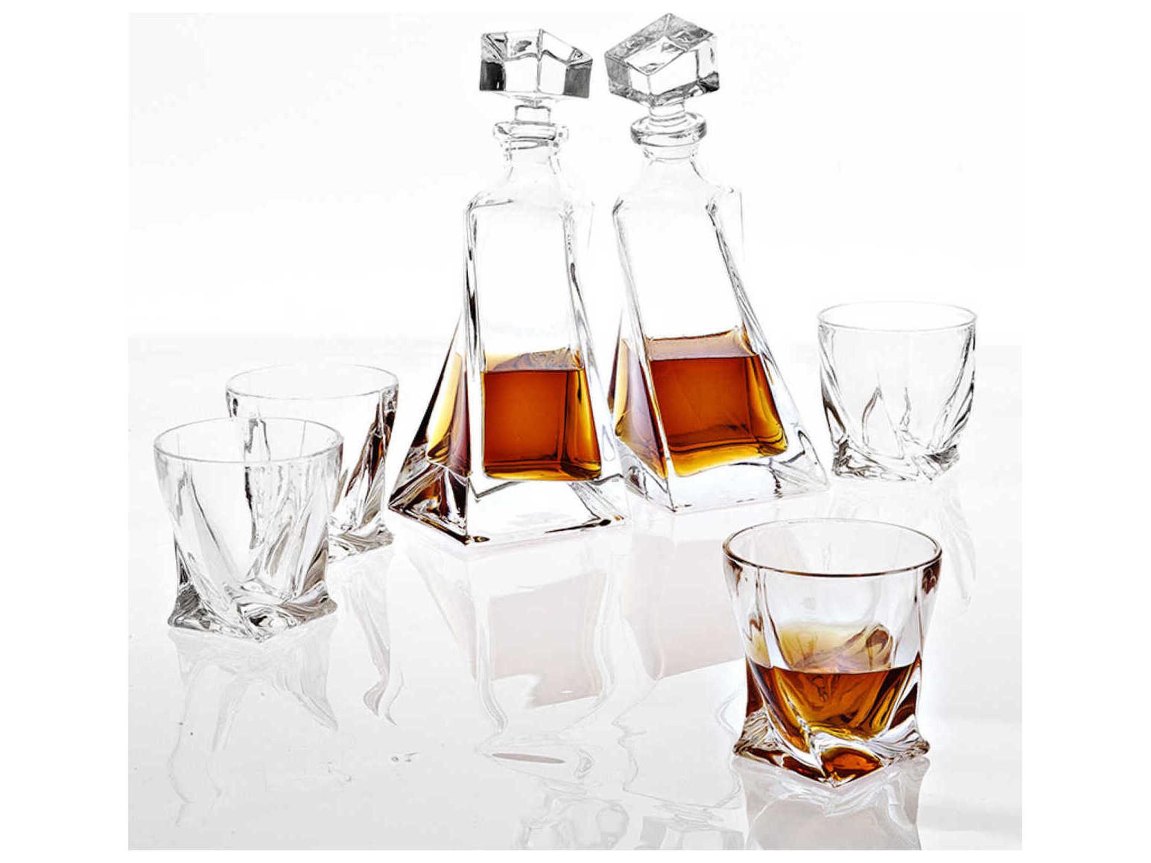 Eichholtz Sapphire Crystal Decanter