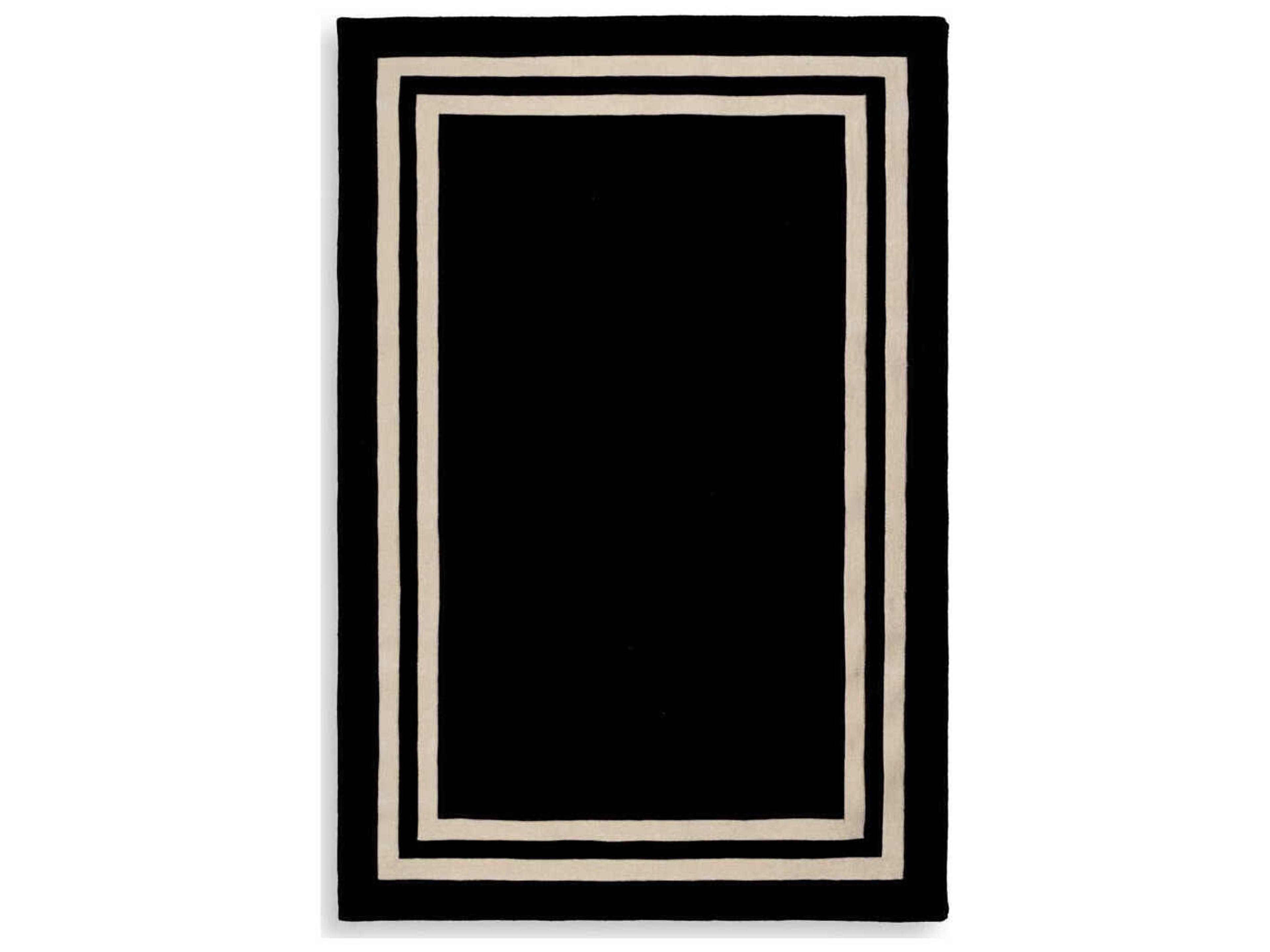 Eichholtz Celeste Black Off-White Rug