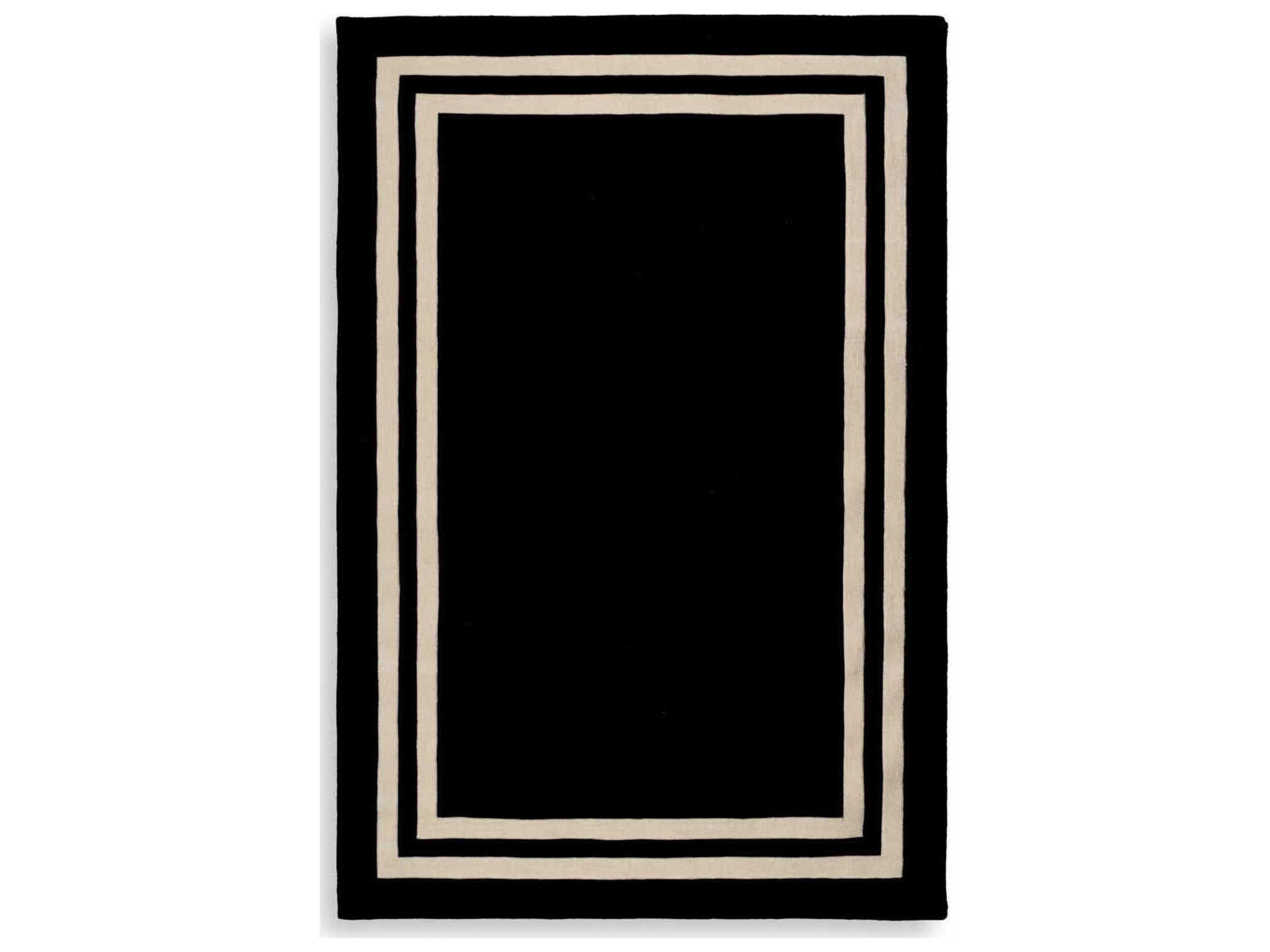 Eichholtz Celeste Black Off-White Rug