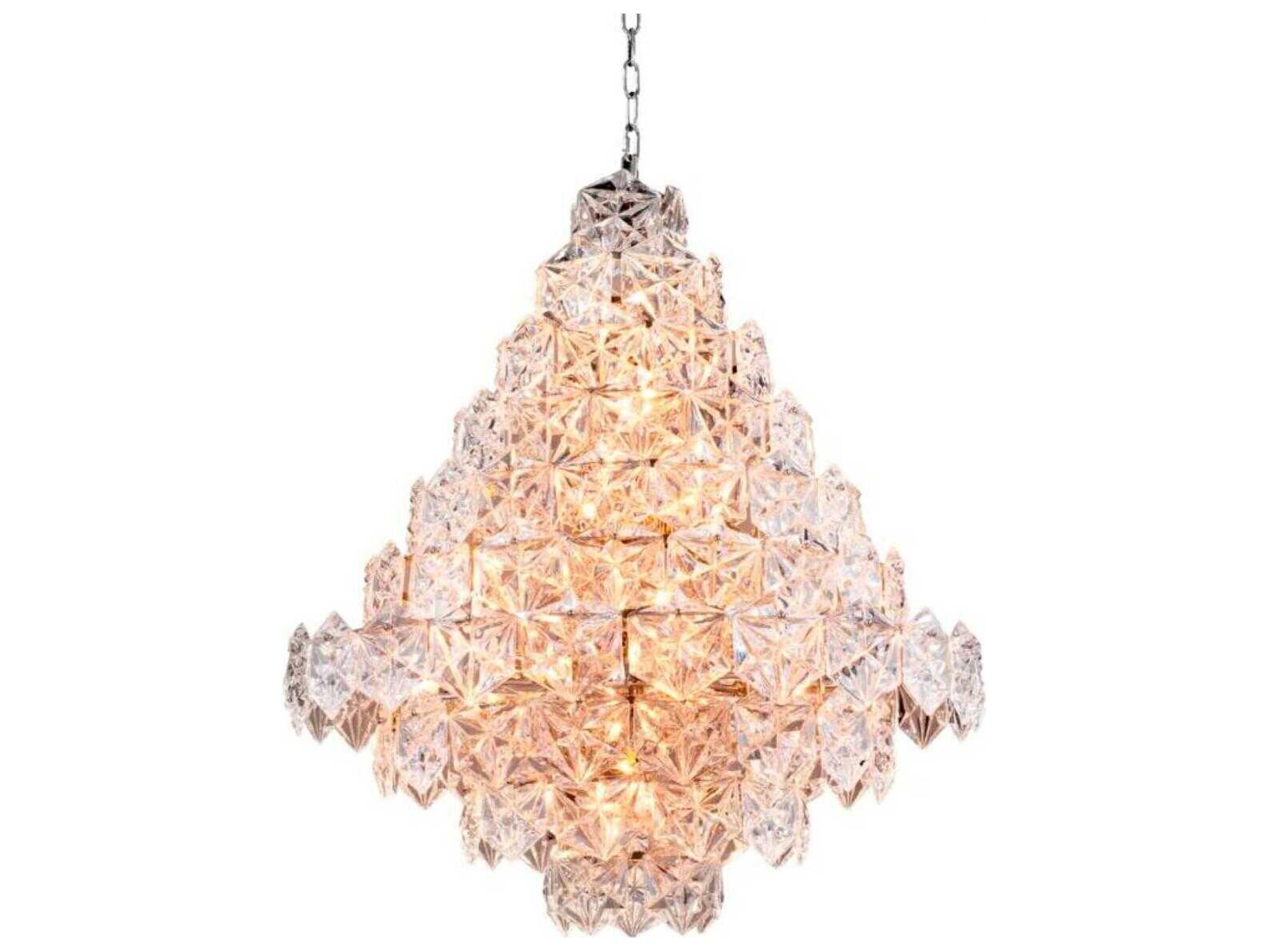Eichholtz Hermitage L Nickel Chandelier