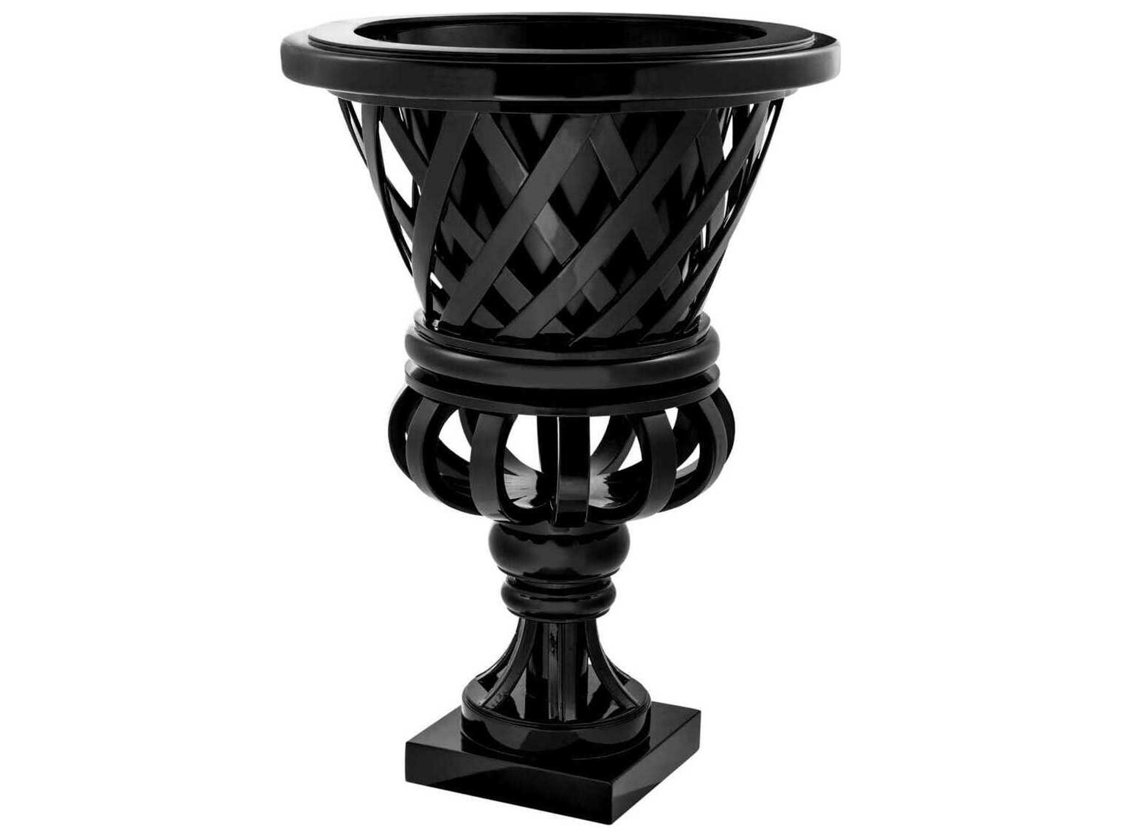 Eichholtz Cypress Gardens Piano Black Planter