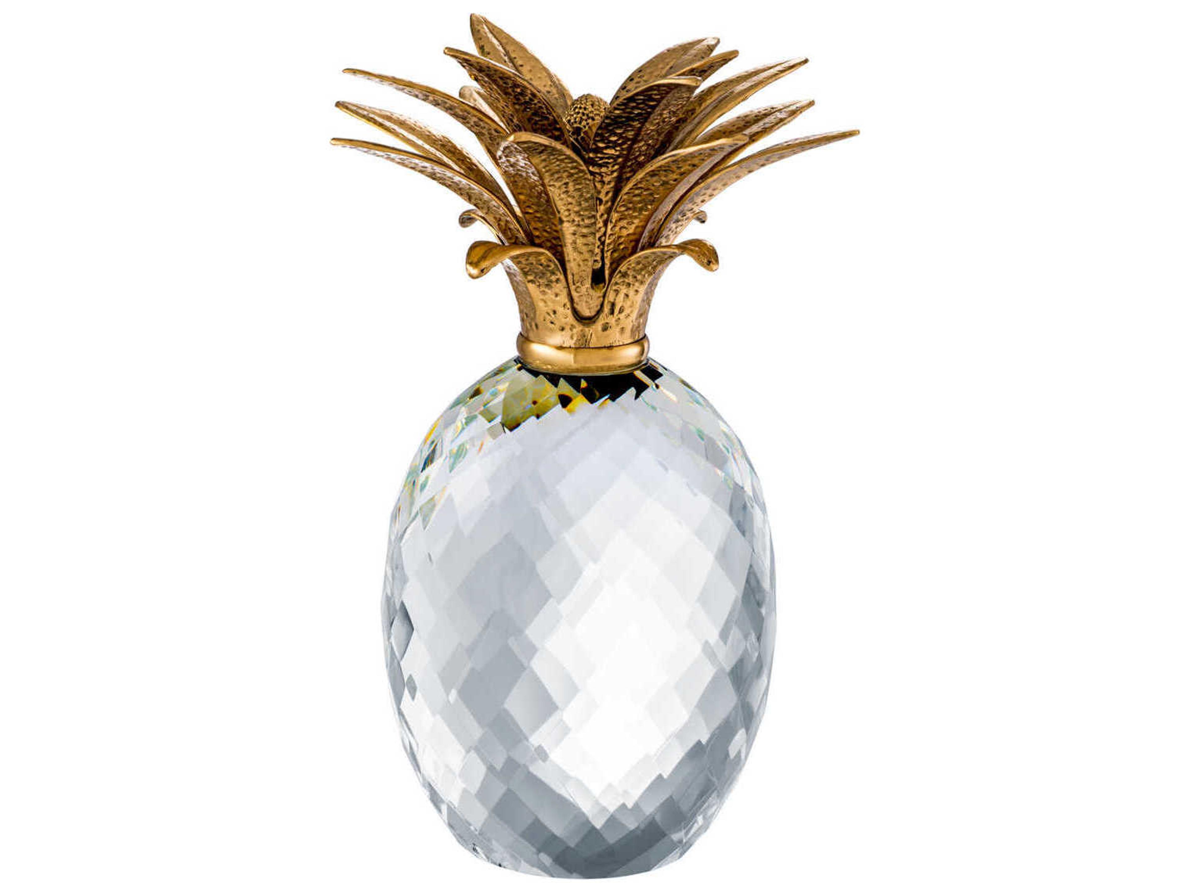 Eichholtz Pineapple Crystal Glass Object