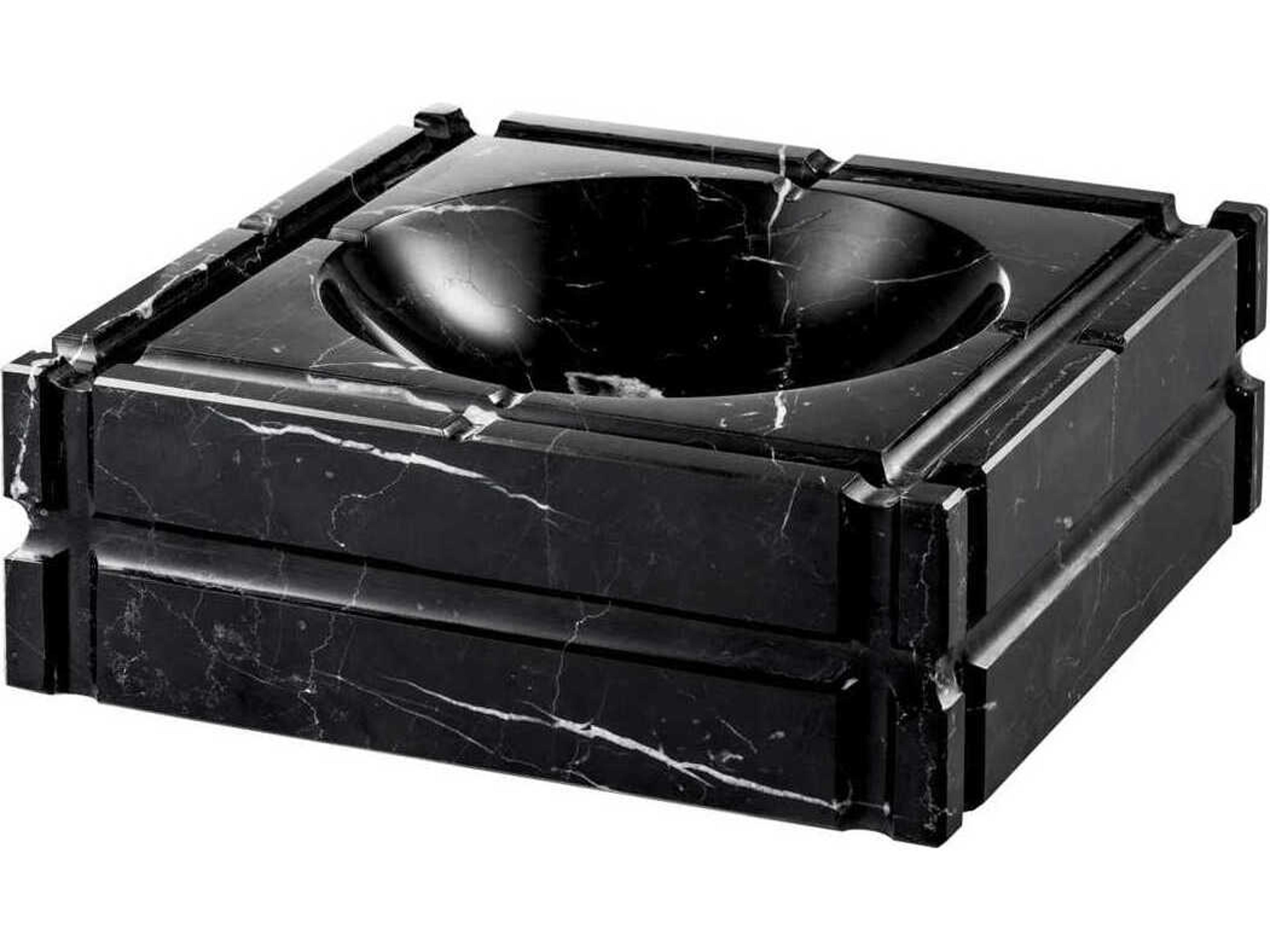 Eichholtz Nestor Black Marble Ashtray