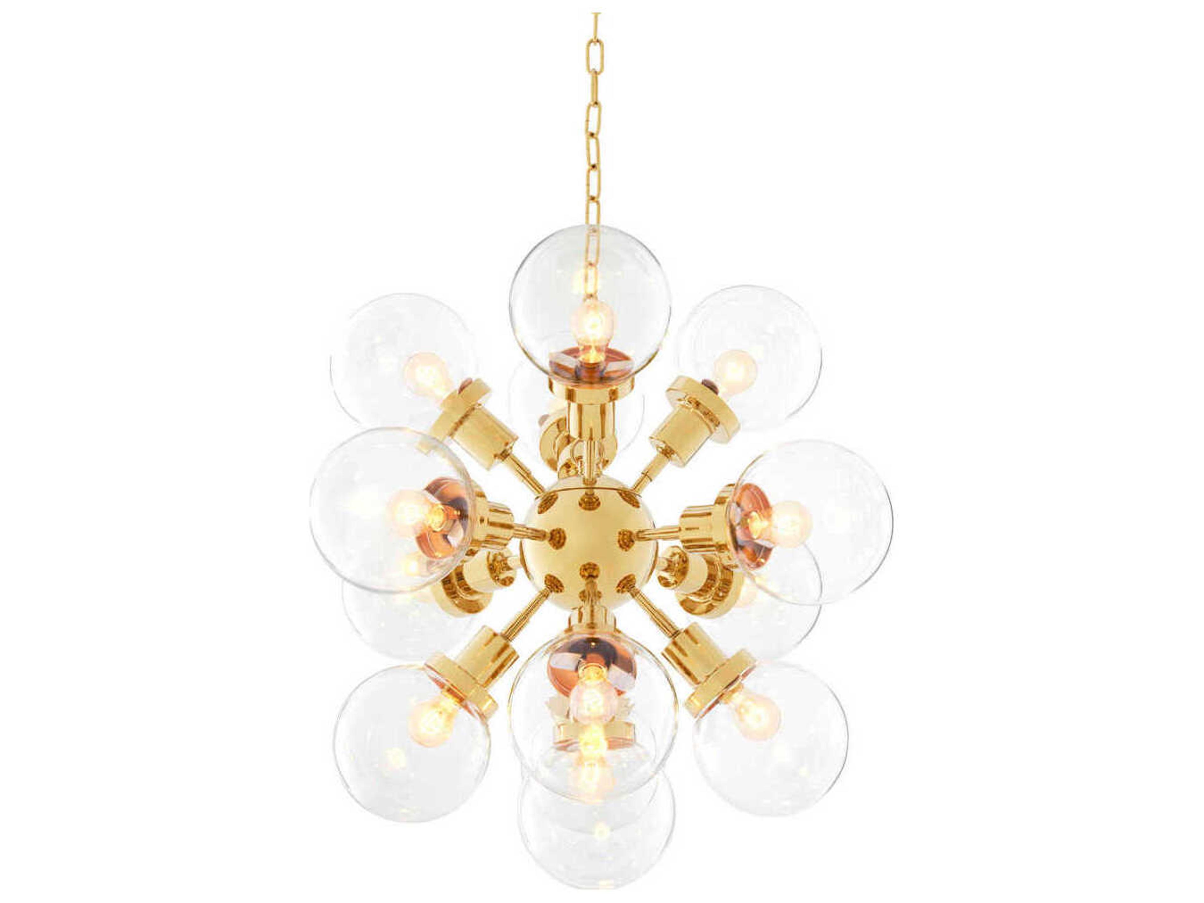 Eichholtz Ludlow Gold Chandelier