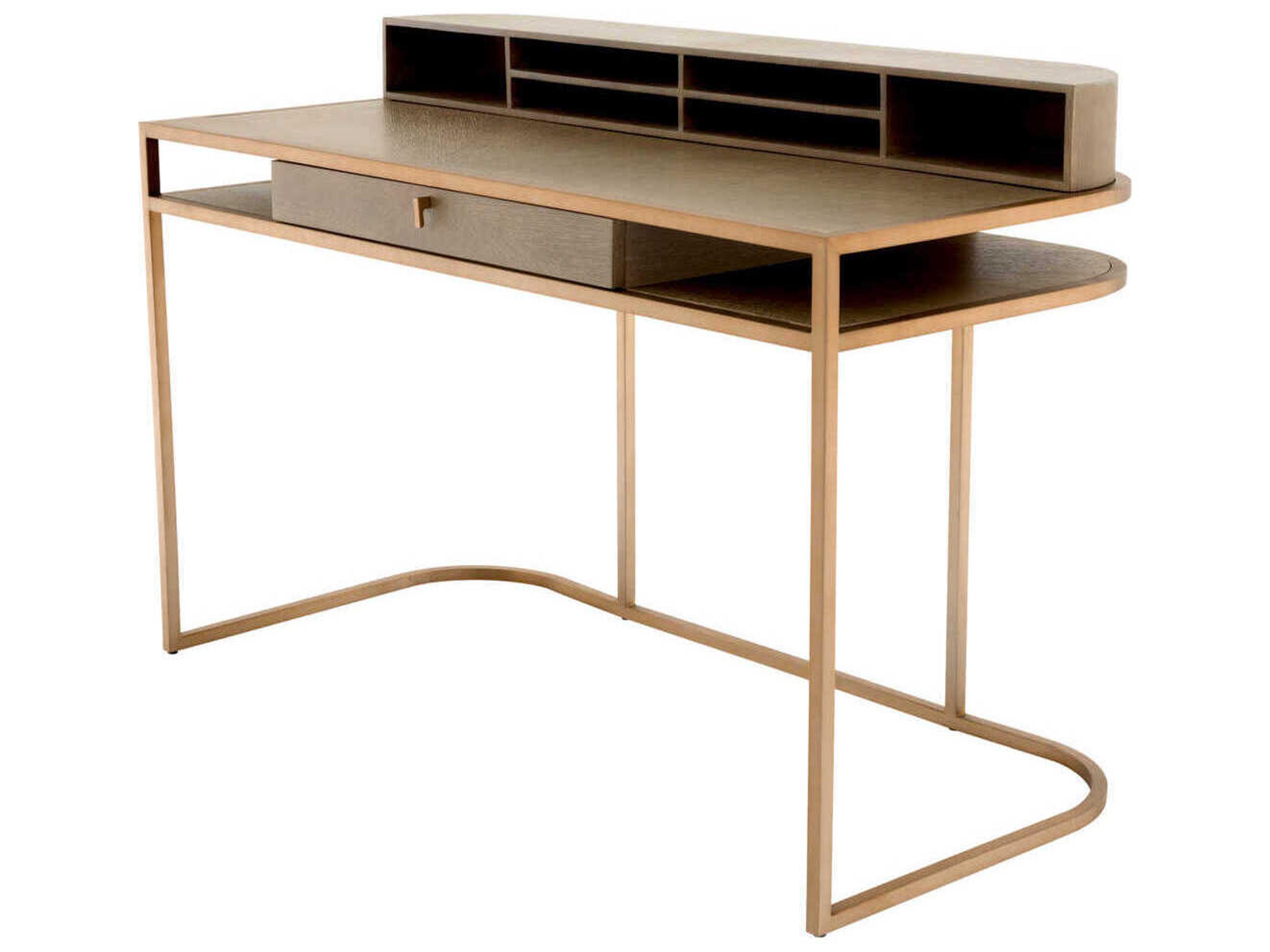 Eichholtz Highland Washed Oak Veneer Desk