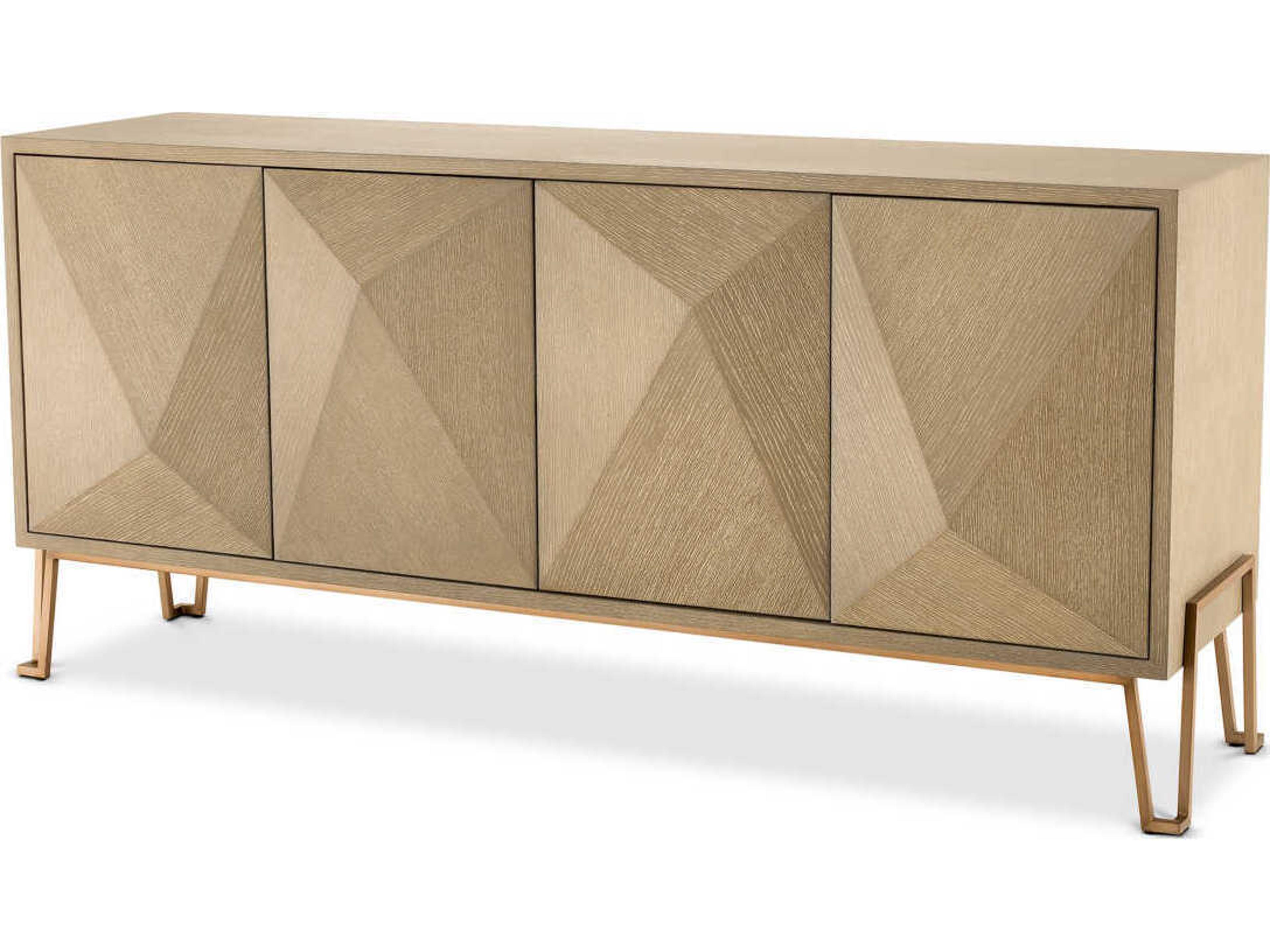 Eichholtz Highland Washed Oak Veneer Dresser