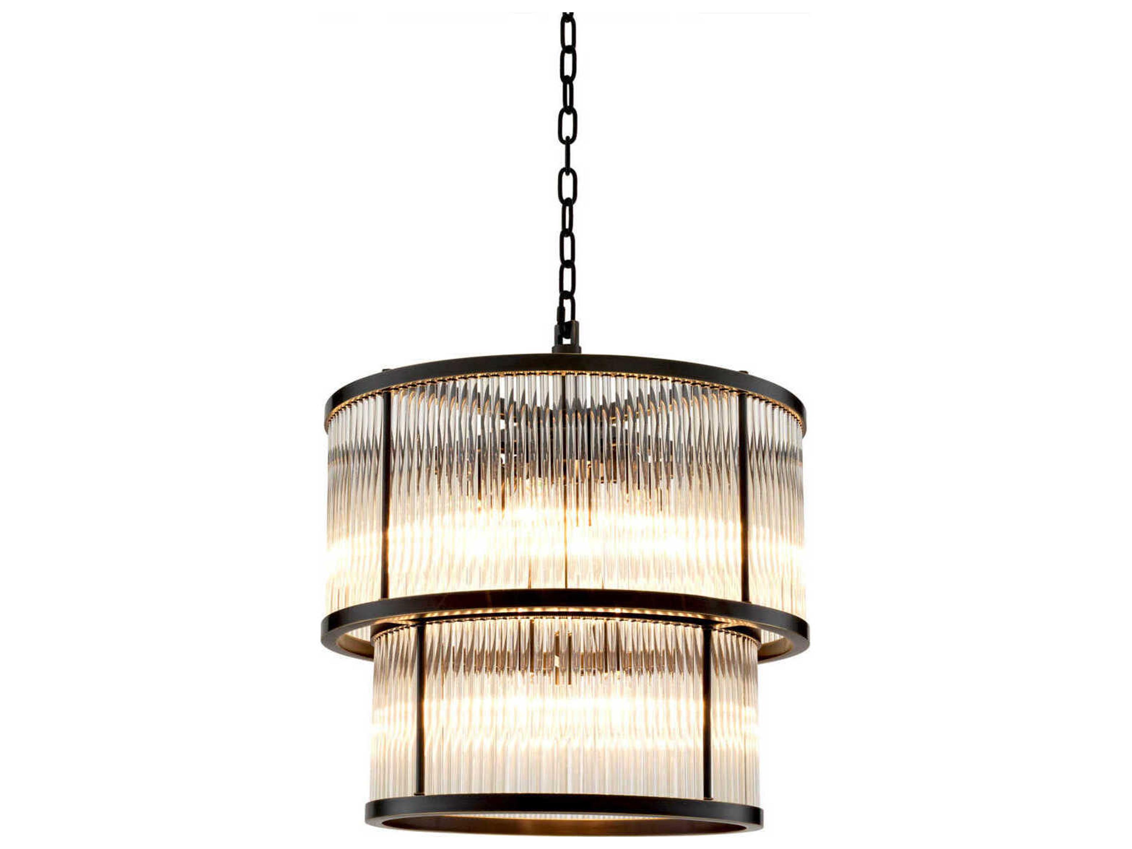 Eichholtz Pasadena Bronze Highlight Chandelier