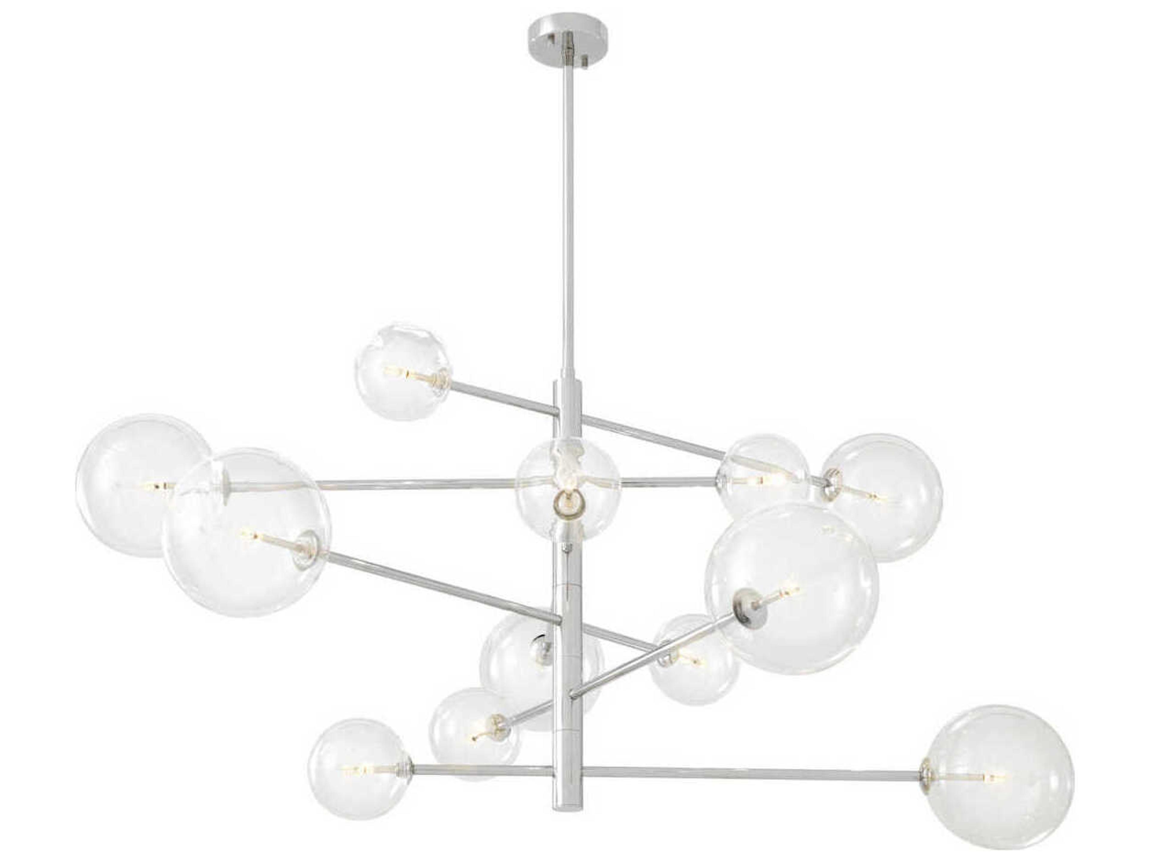 Eichholtz Argento L Nickel Chandelier