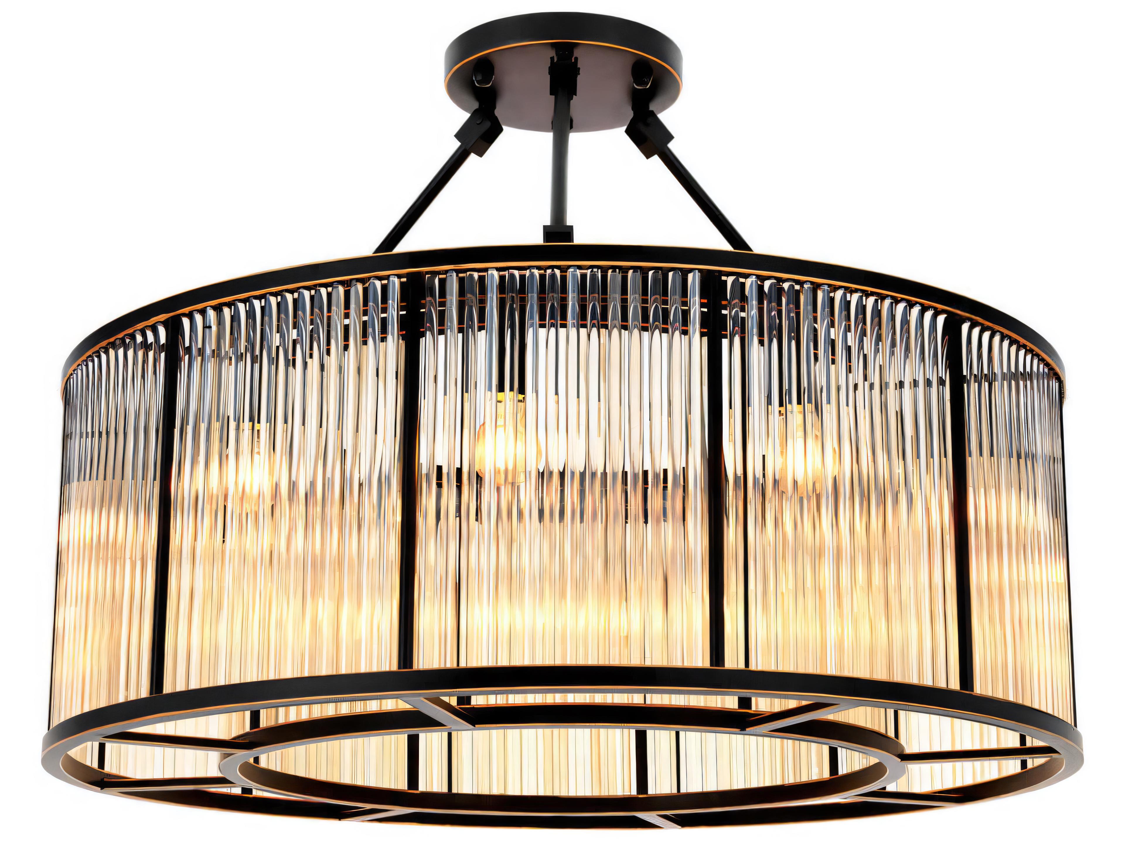 Eichholtz Bernardi L Bronze Highlight Ceiling Lamp