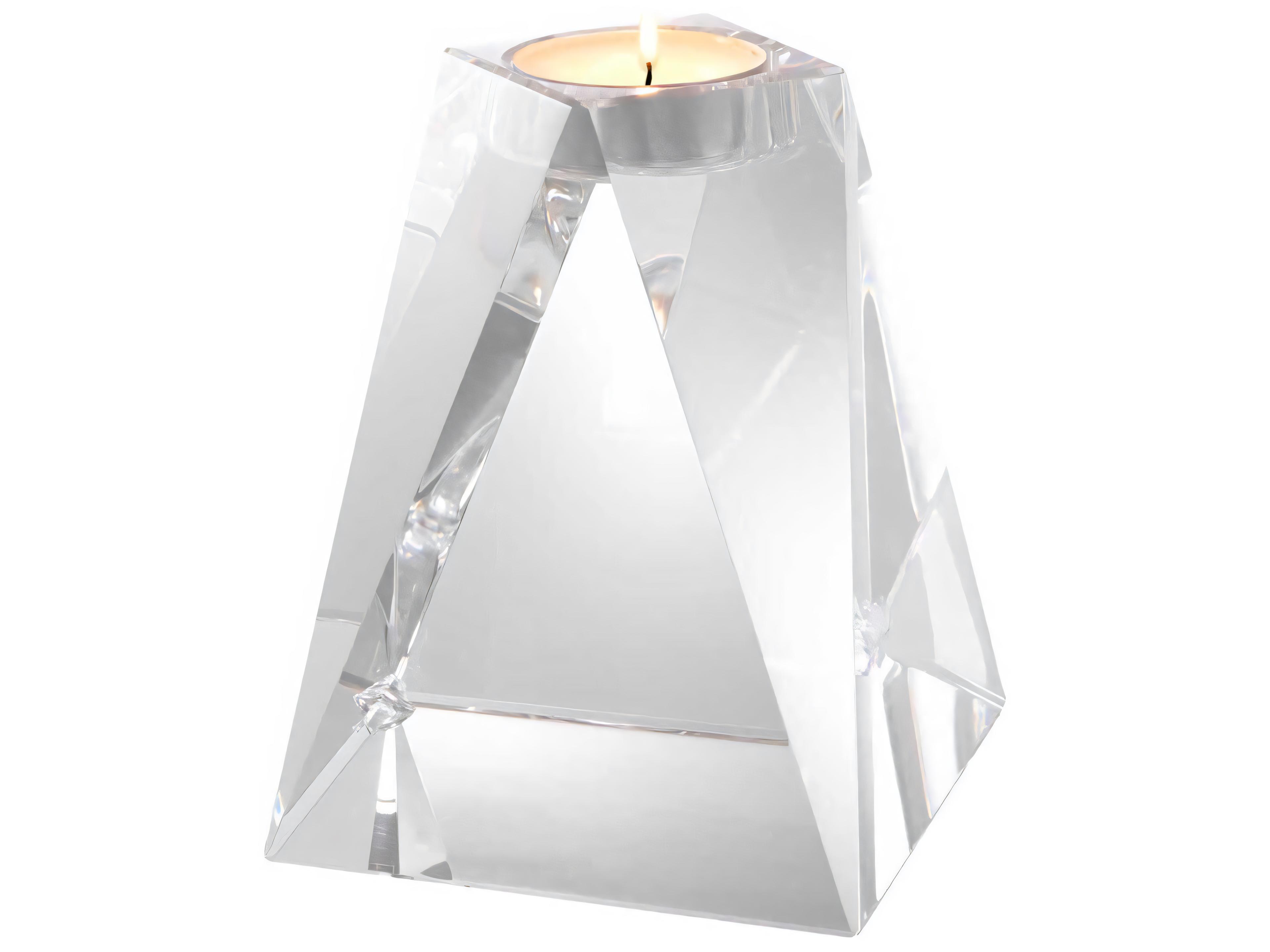 Eichholtz Liaison Crystal Glass Tealight Holder