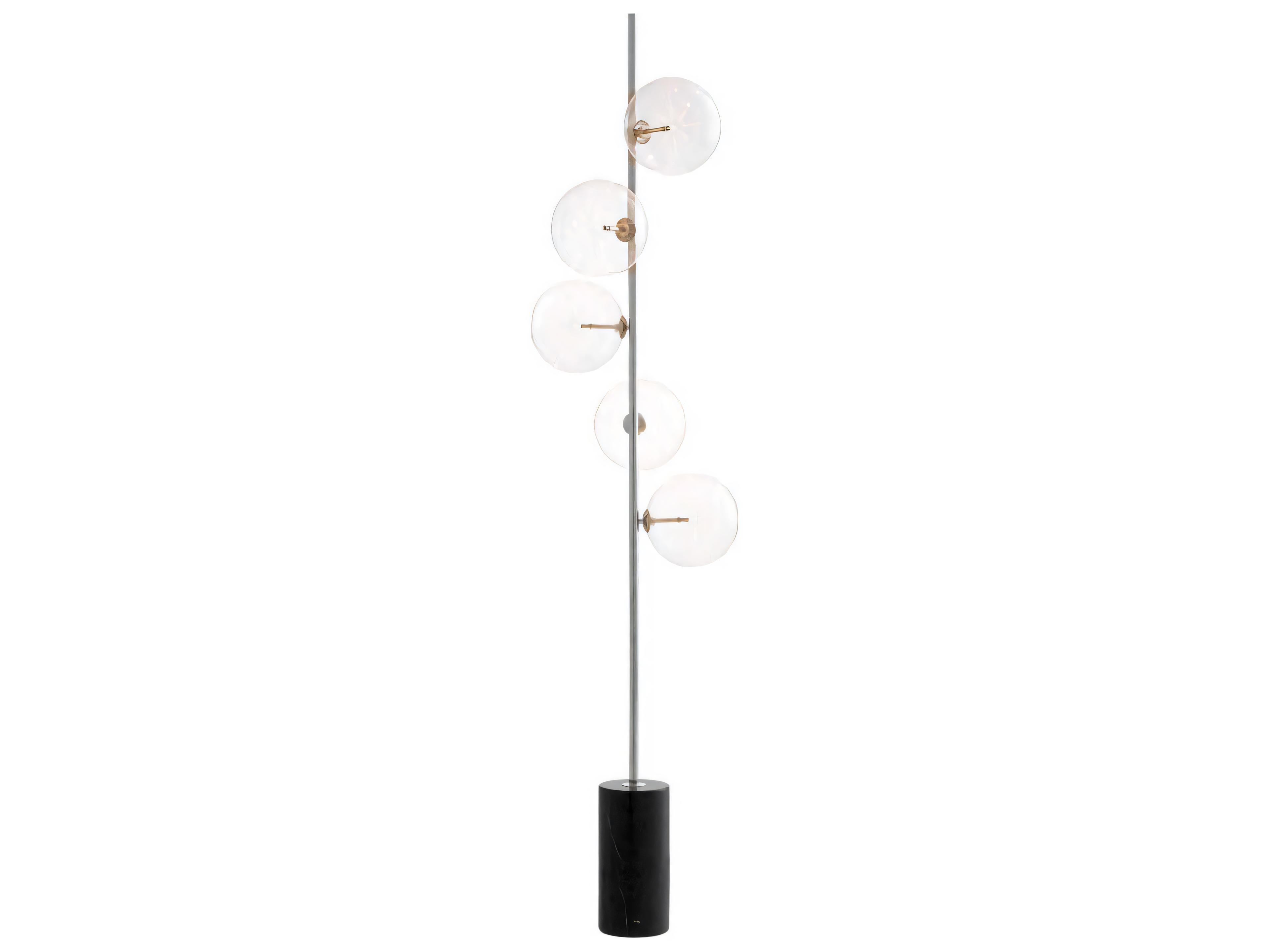 Eichholtz Tempo Nickel Floor Lamp